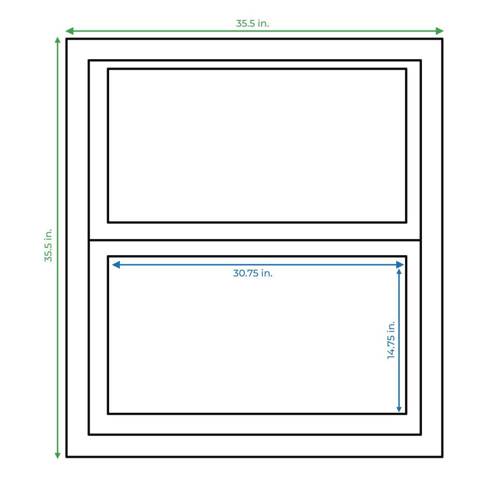 RELIABILT 719801240521130SH Single-Hung-Windows - View #5