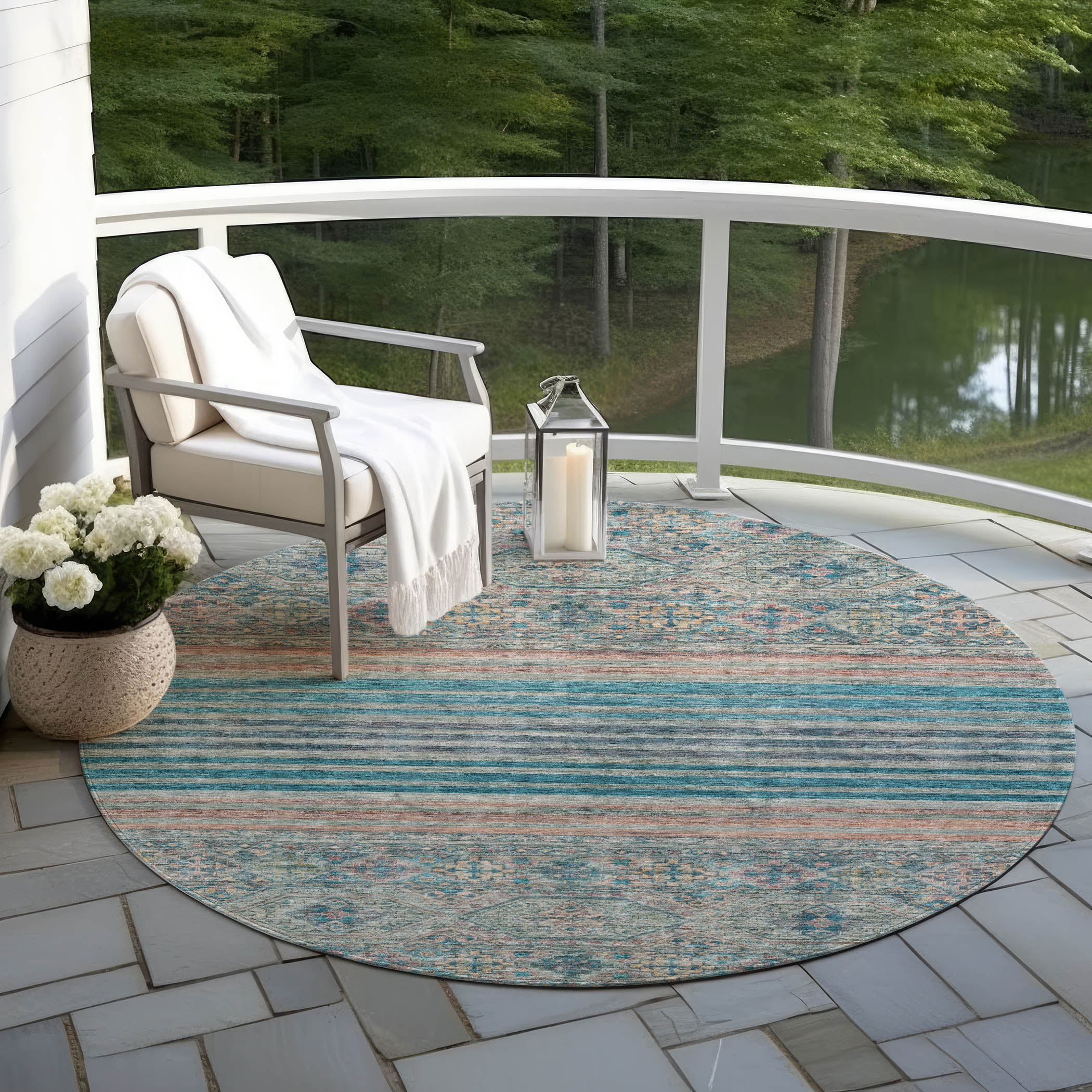 Addison Rugs ACN1641TE8RO rugs - View #7