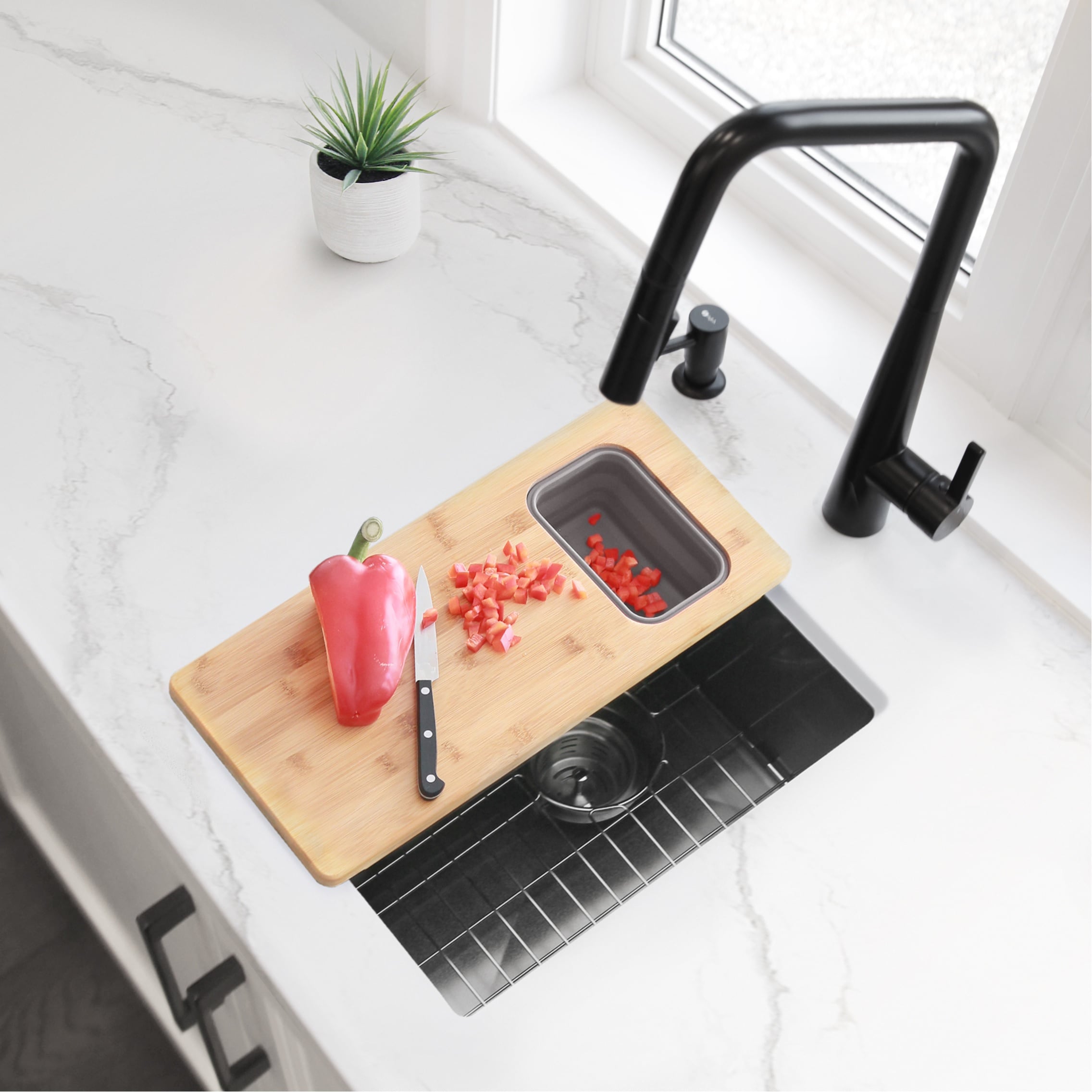 Stylish S-709XN1 Kitchen-Sinks - View #16