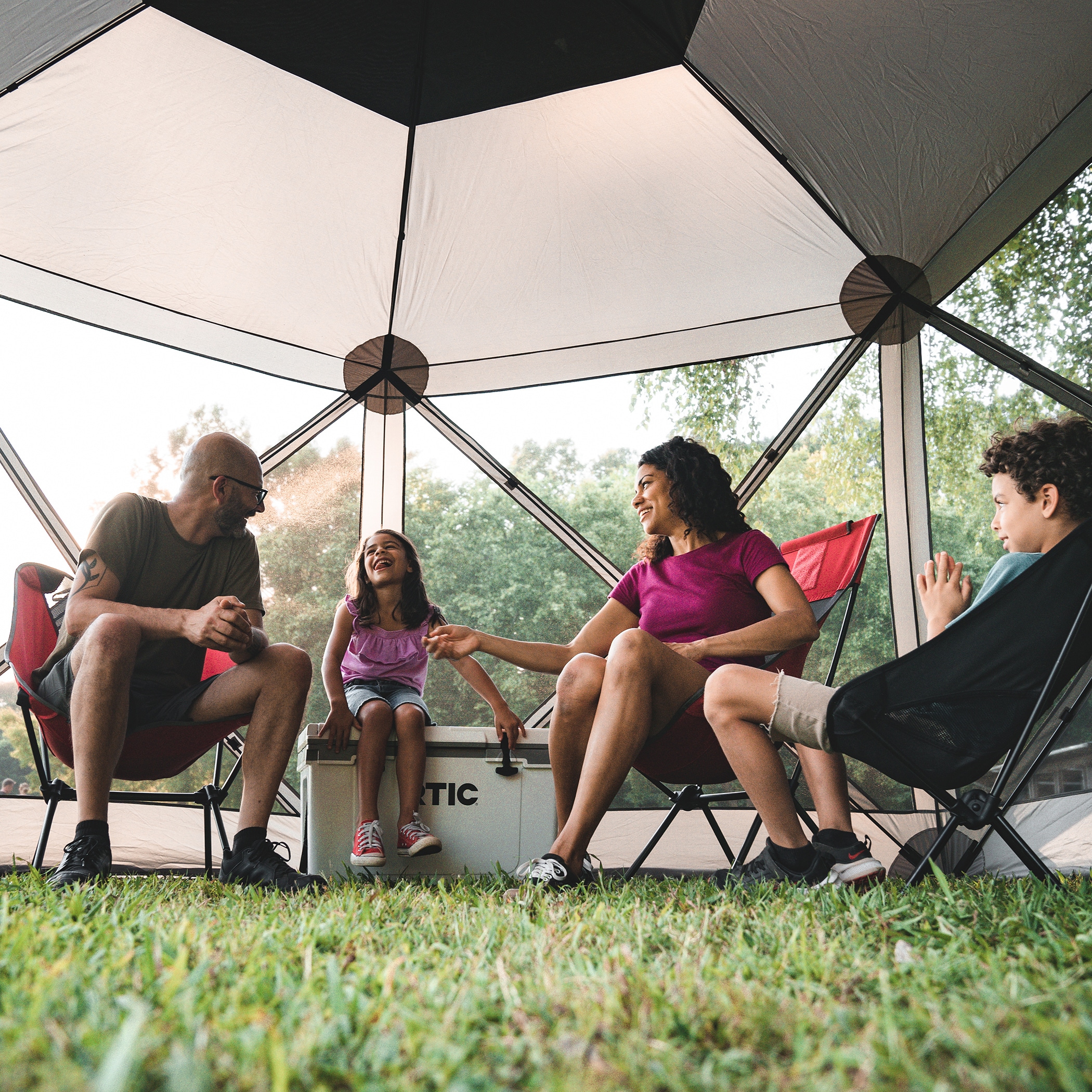 Territory Tents ST8101SL Wood-Resin-Gazebos - View #5
