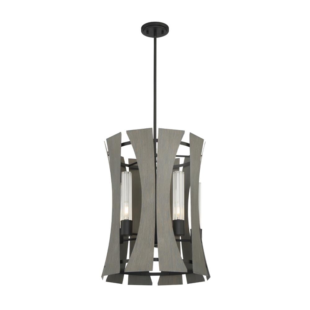 Eurofase 38163-012 Pennino 5 -Light Matte Black Transitional For Use in Dining Rooms, Foyers, Kitchens, Living Rooms Chandelier
