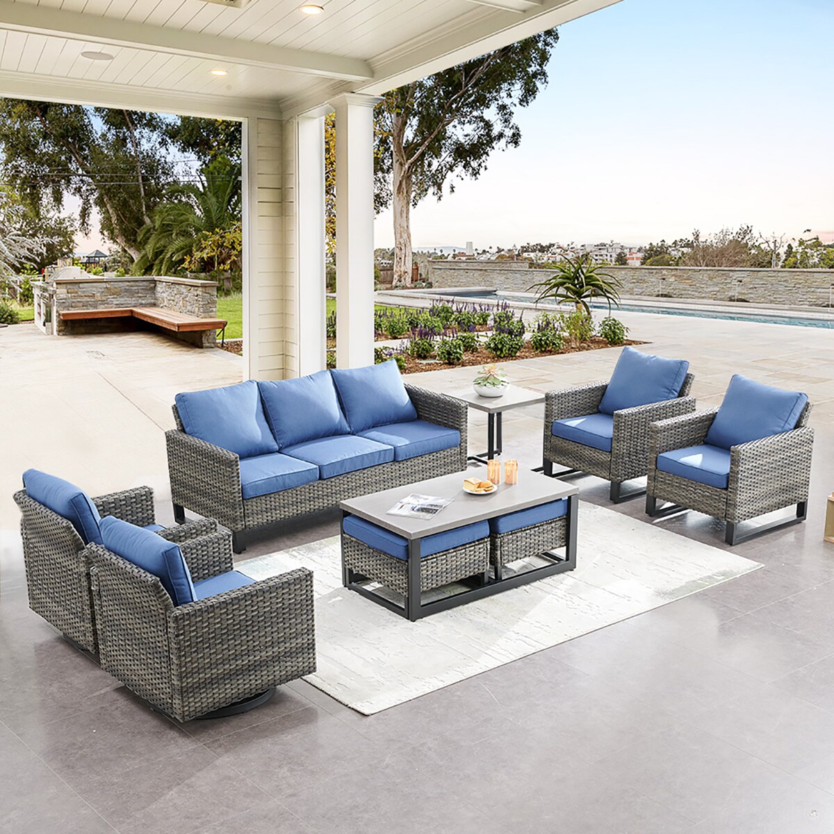 Rilyson FS062063069065070-1 Patio-Conversation-Sets - View #2