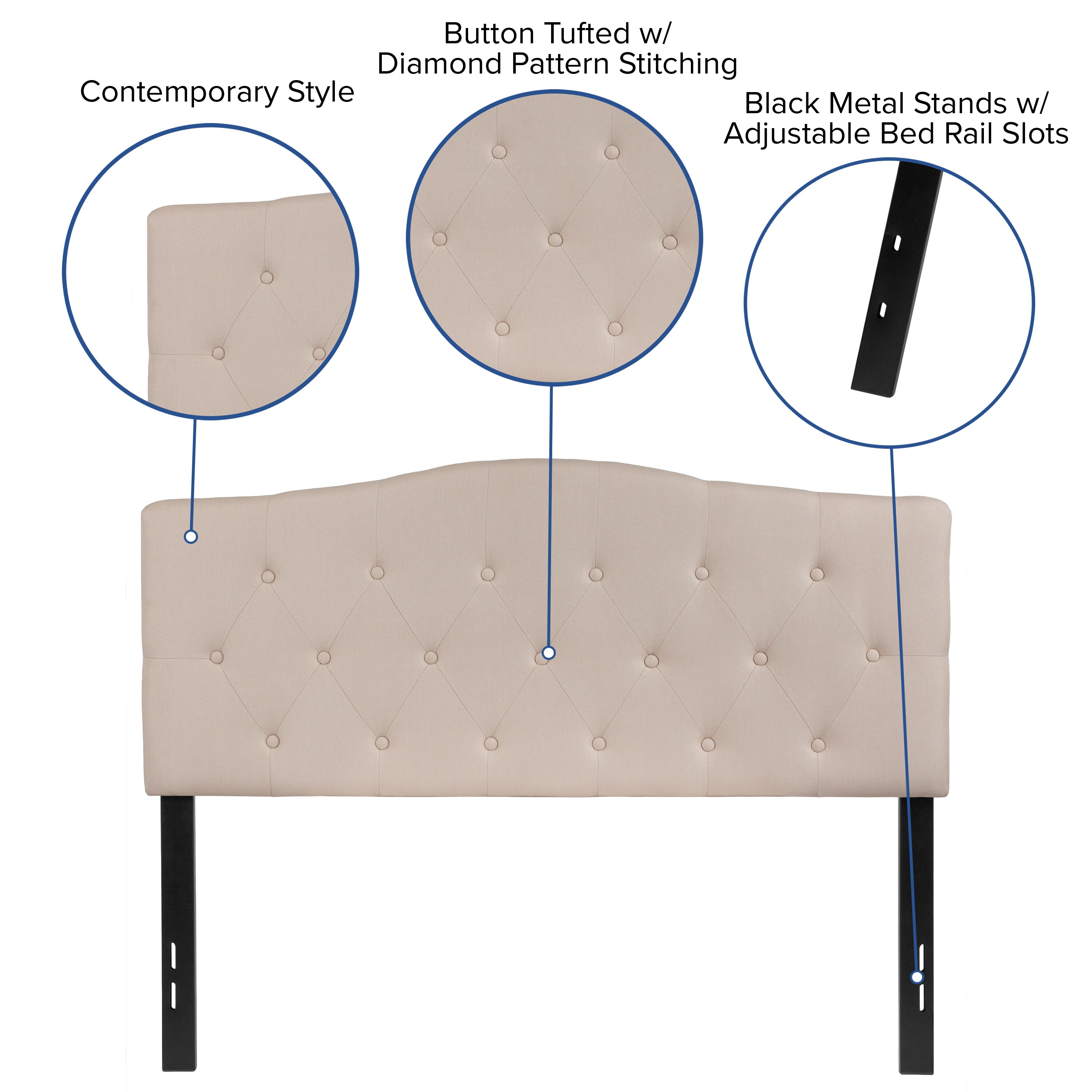 Flash Furniture 889142219811 Upholstered-Headboards - View #6