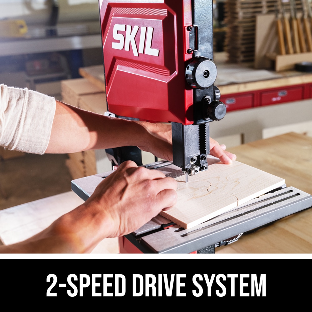 SKIL 9-in 2.8-Amp Stationary Band Saw in the Stationary Band Saws  department at