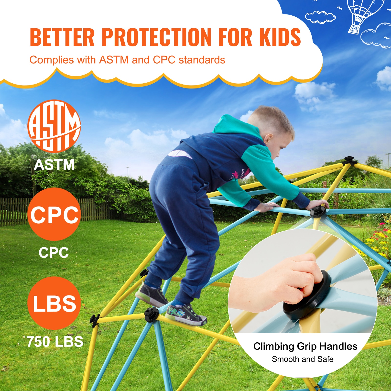 VEVOR SCJHPDYX10FT01033V0 climbers - View #4