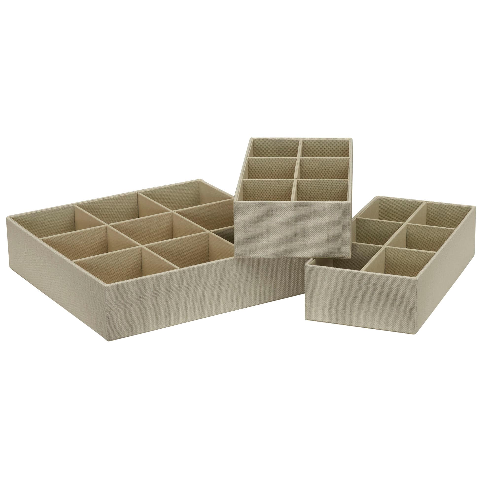 Simplify 12.52-in x 4.06-in Gray Plastic Stackable Drawer Divider in the  Drawer Organizers department at