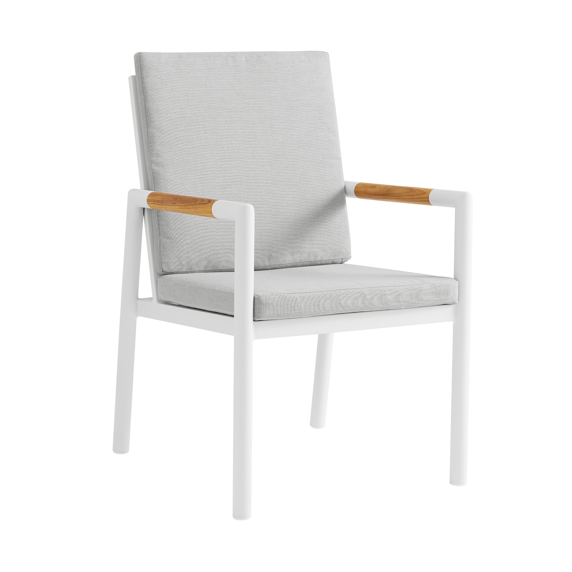 Armen Living LCCRCHWH Dining-Chairs - View #2