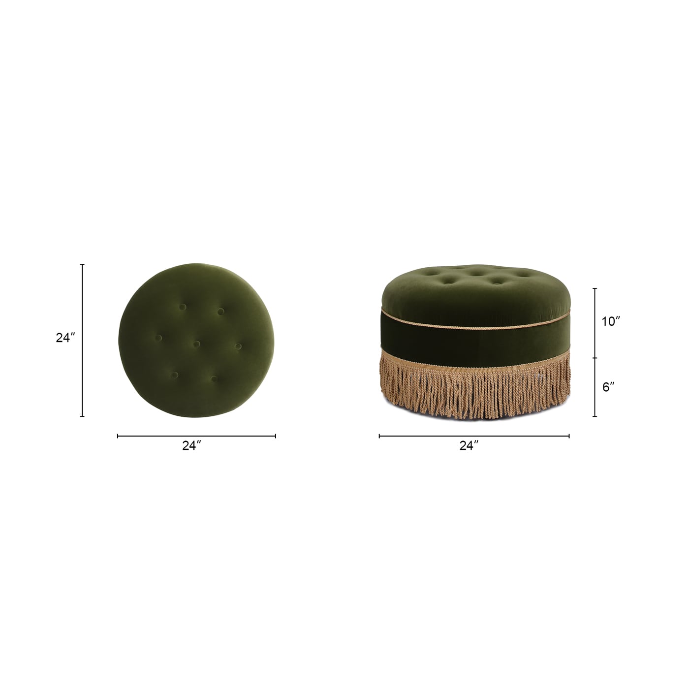 Jennifer Taylor Home 2345-V036 Indoor-Ottomans - View #5