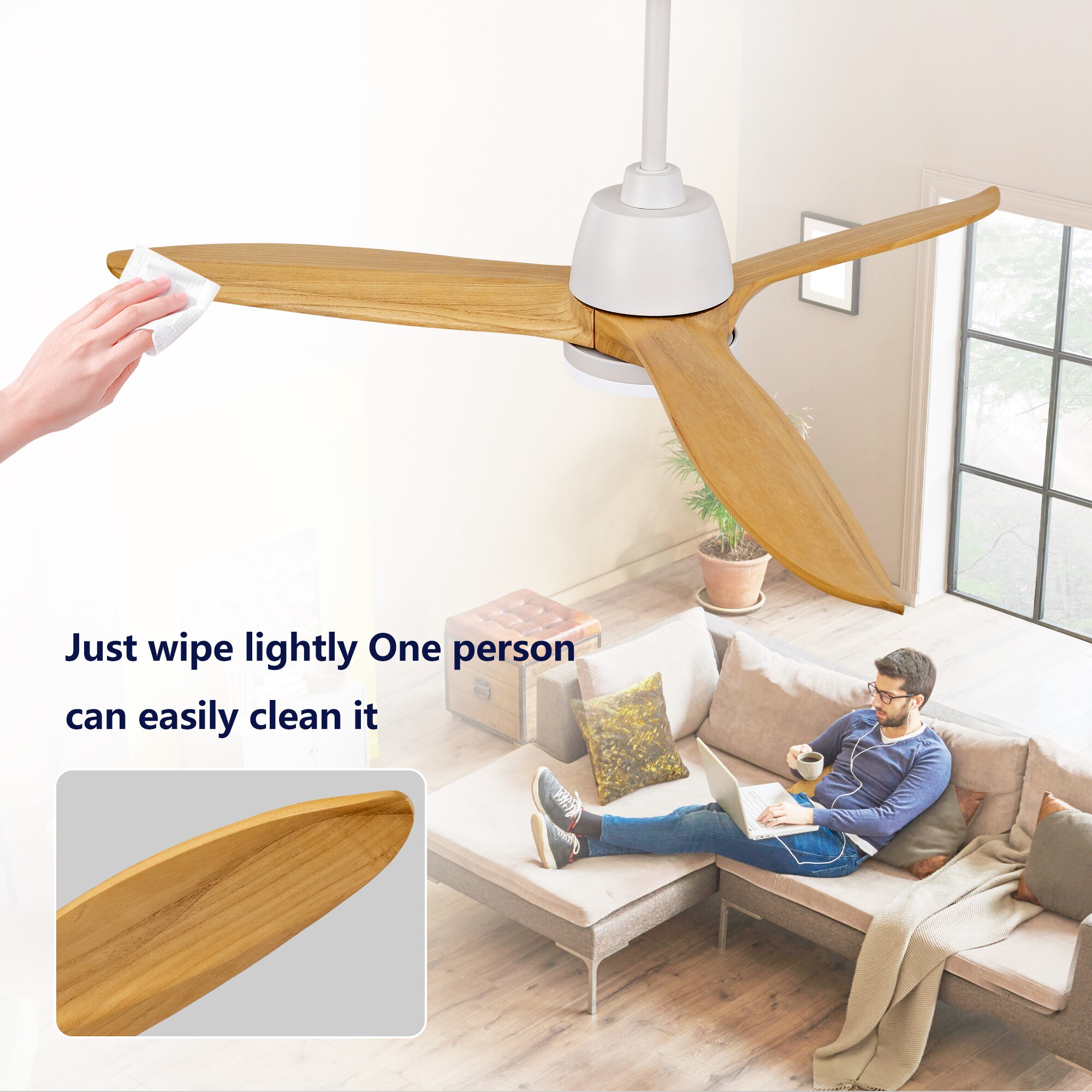 Huluwat P1-1P338634 Ceiling-Fans - View #3