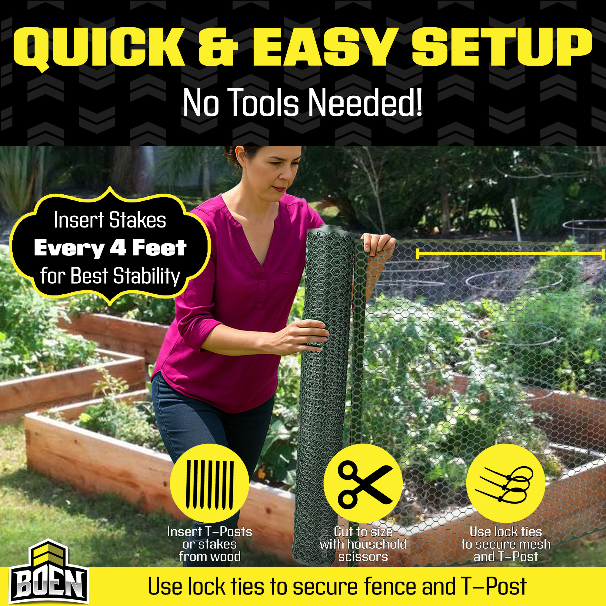 BOEN PL-40010 Rolled-Fence - View #7