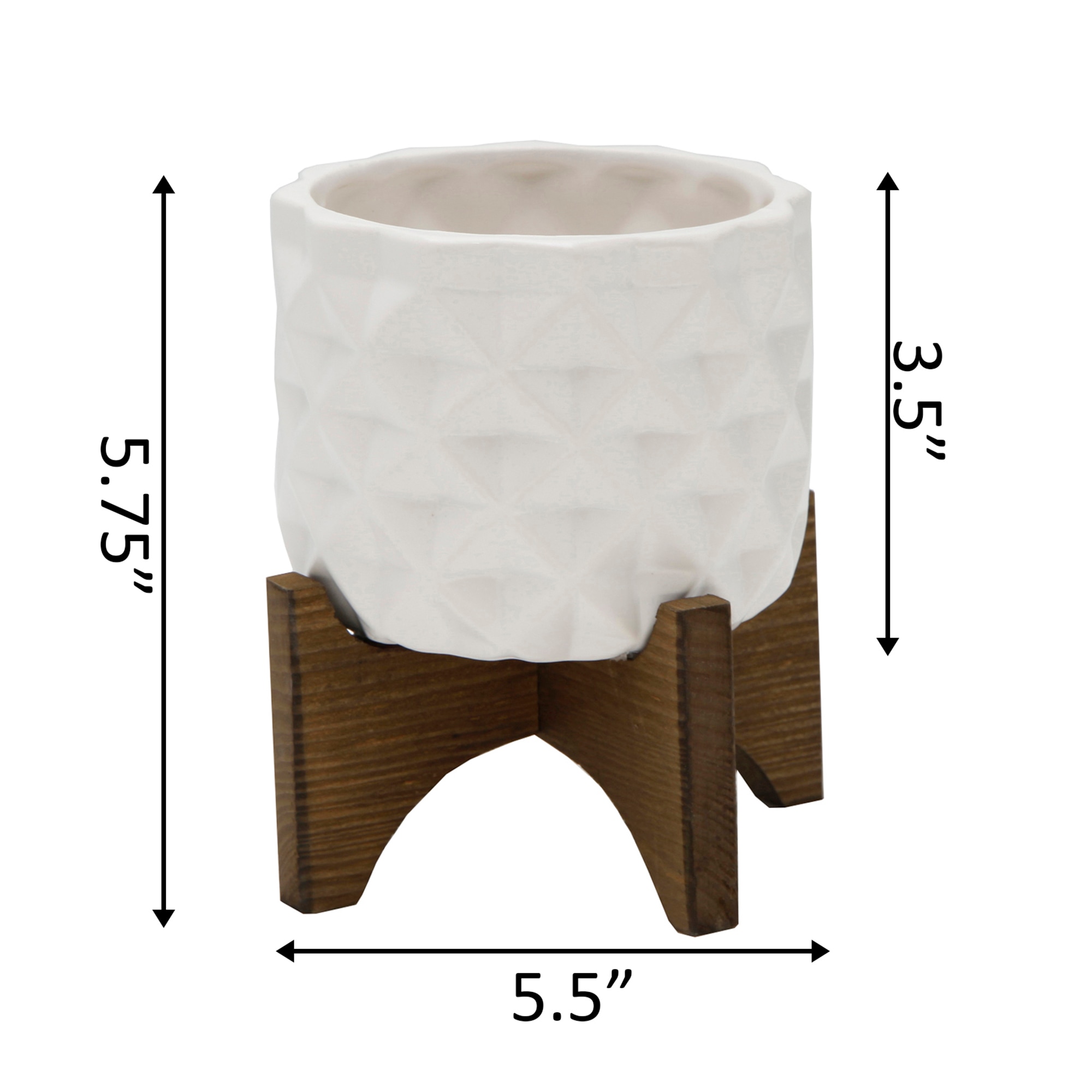 Flora Bunda CT792E-MTWH Planter-Window-Box - View #2