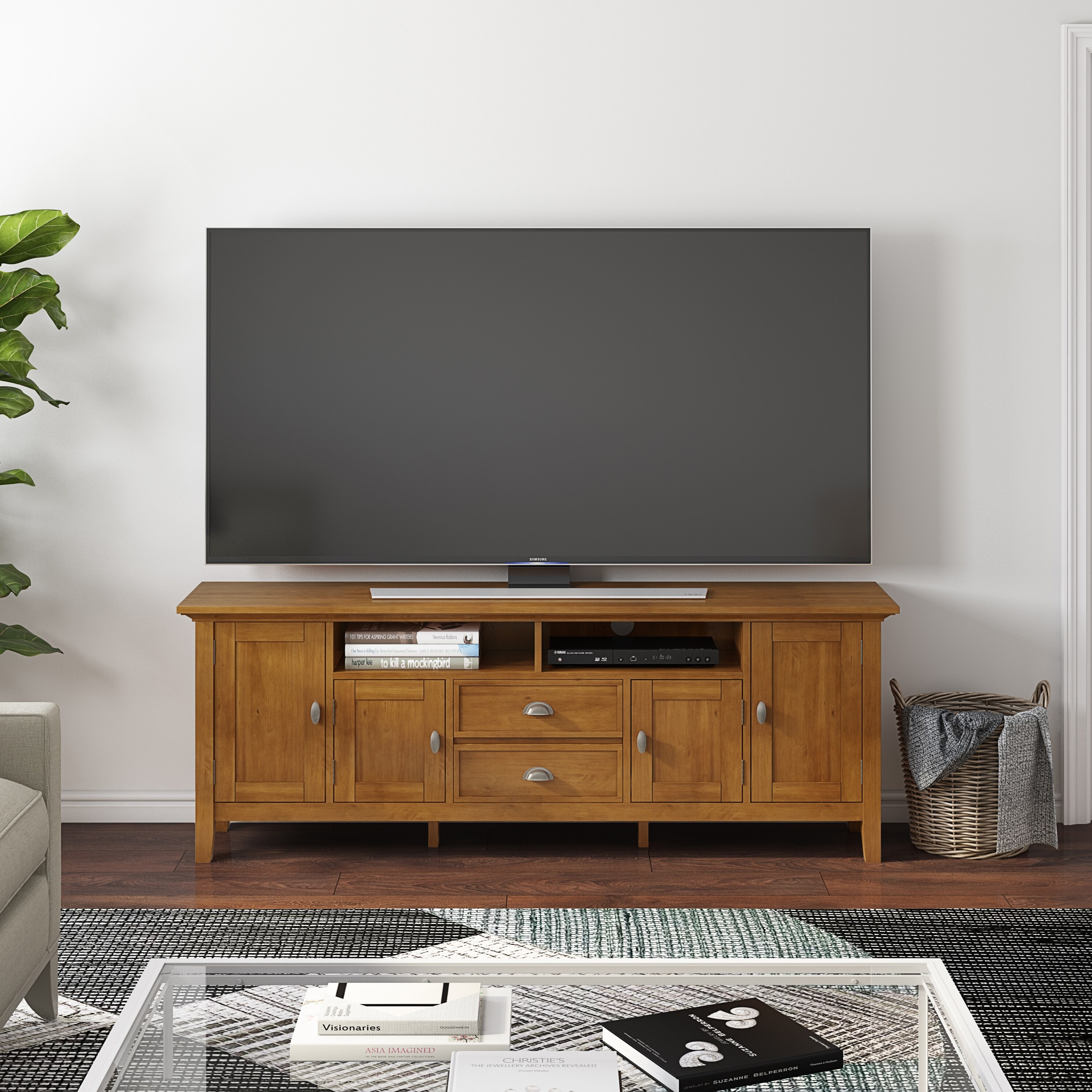 Simpli Home AXCRED72-LGB Tv-Stands - View #8
