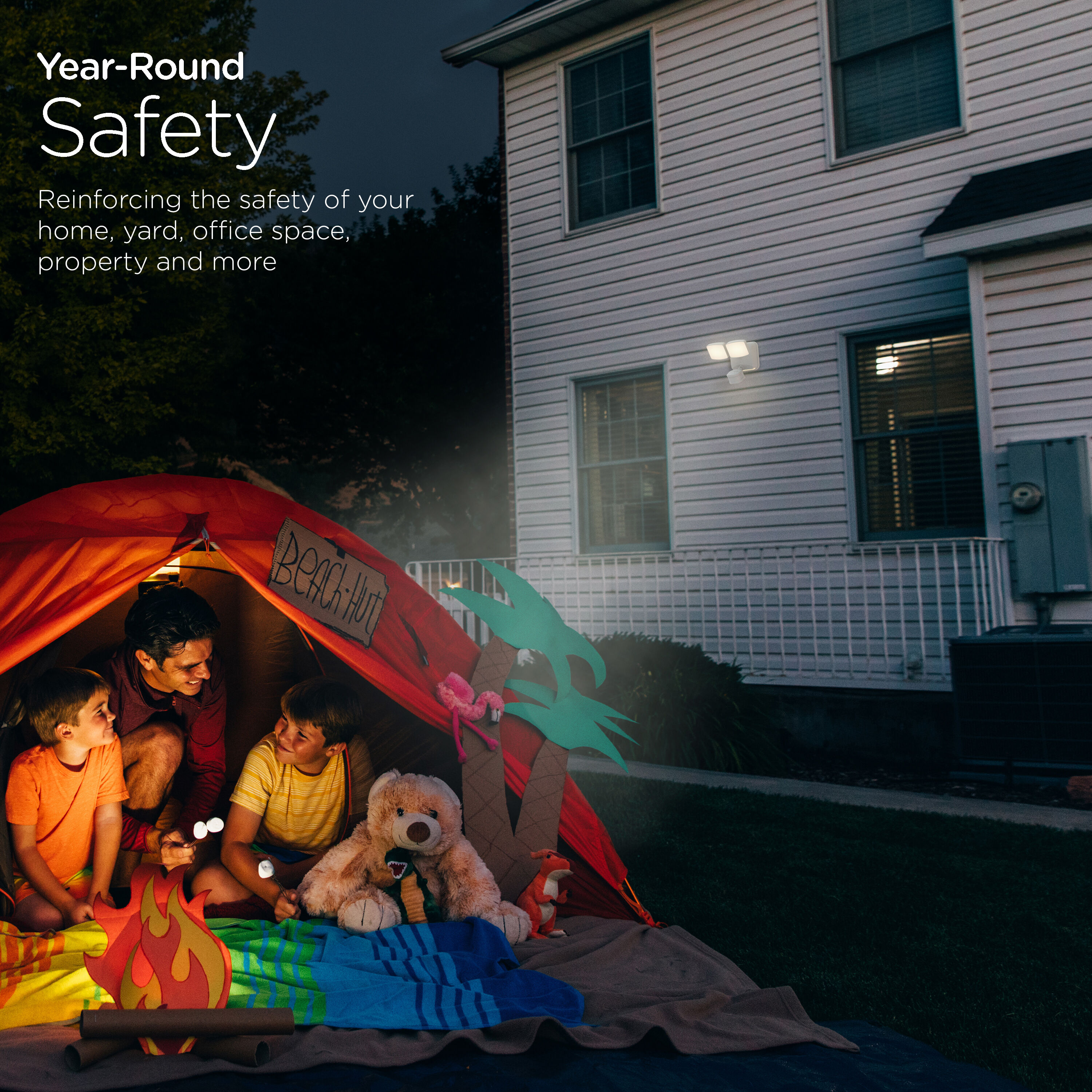 Enbrighten 73676-S1 Motion-Activated-Floodlights - View #5