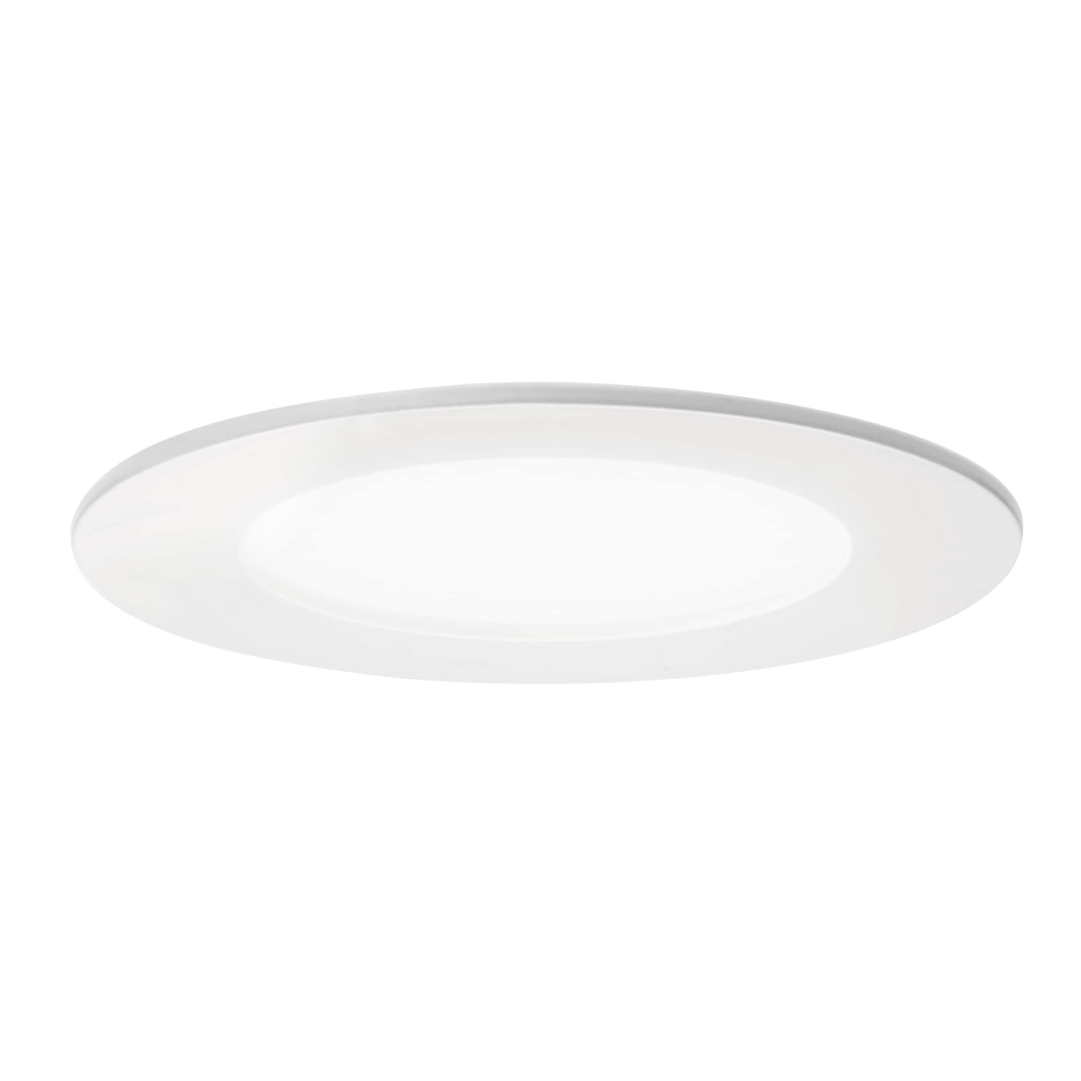 Modern Textured White 6" LED Ceiling Downlight - Energy Star Certified