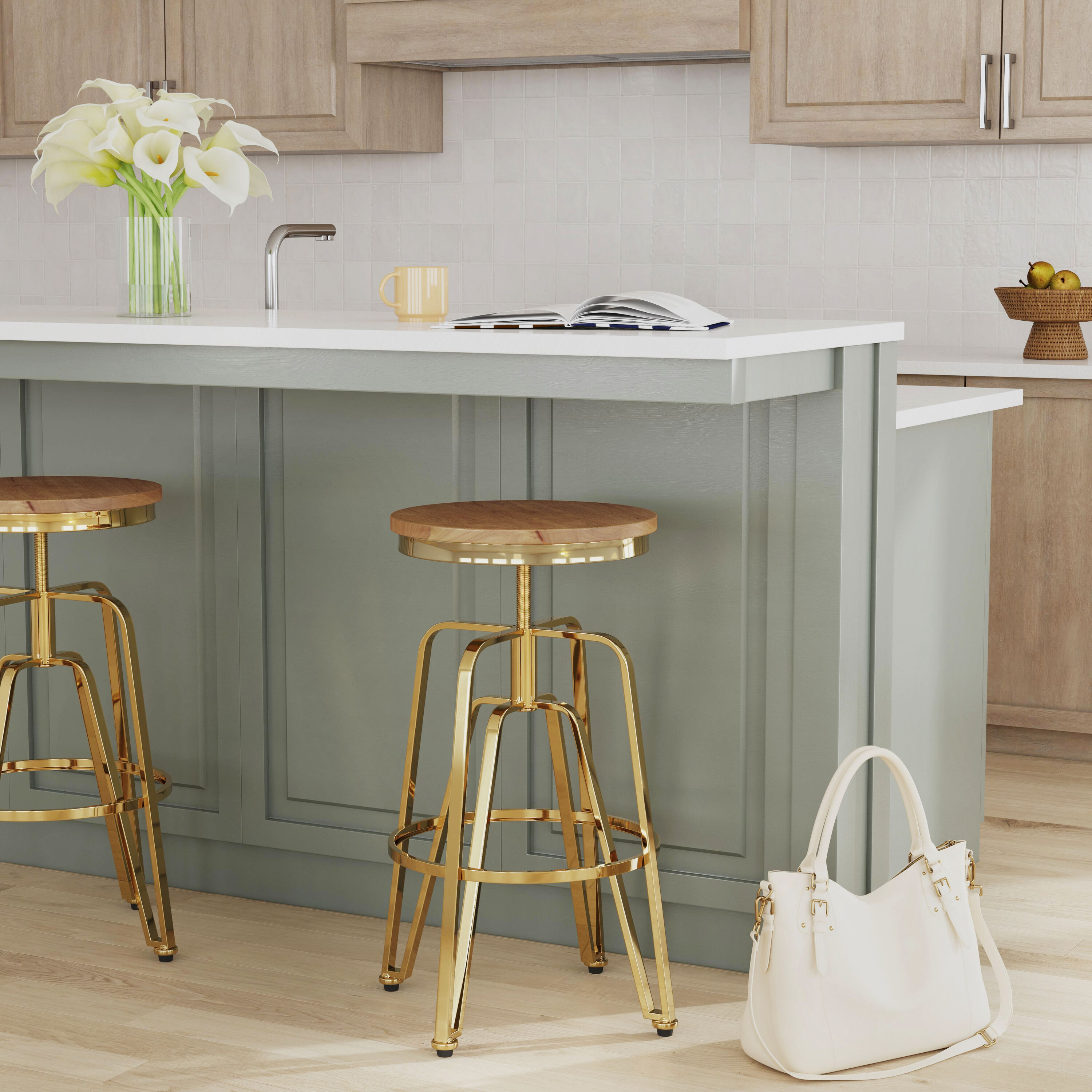 Linon LOWES2191 stools - View #7