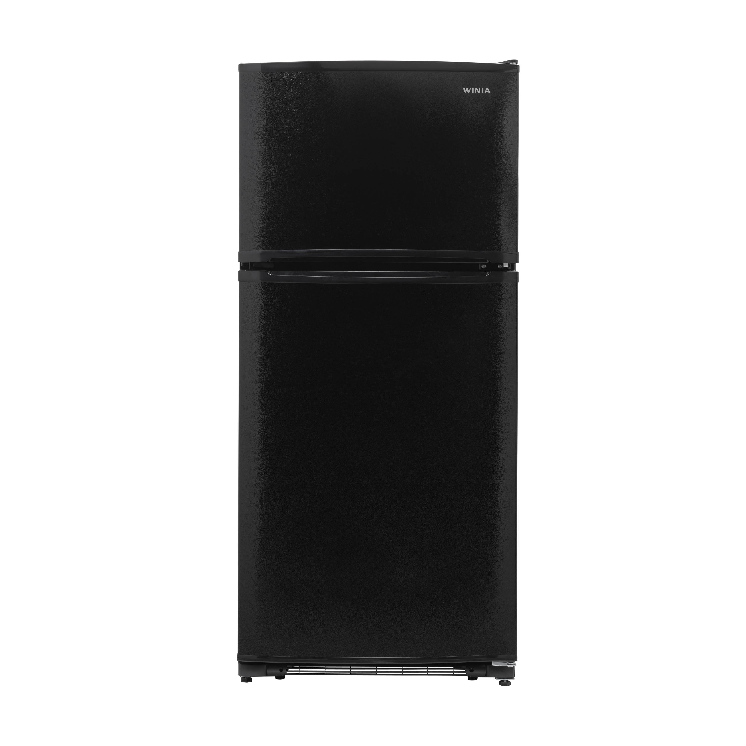 Winia Garage Ready 18.18-cu ft Top-Freezer Refrigerator (Black) in the Top-Freezer  Refrigerators department at