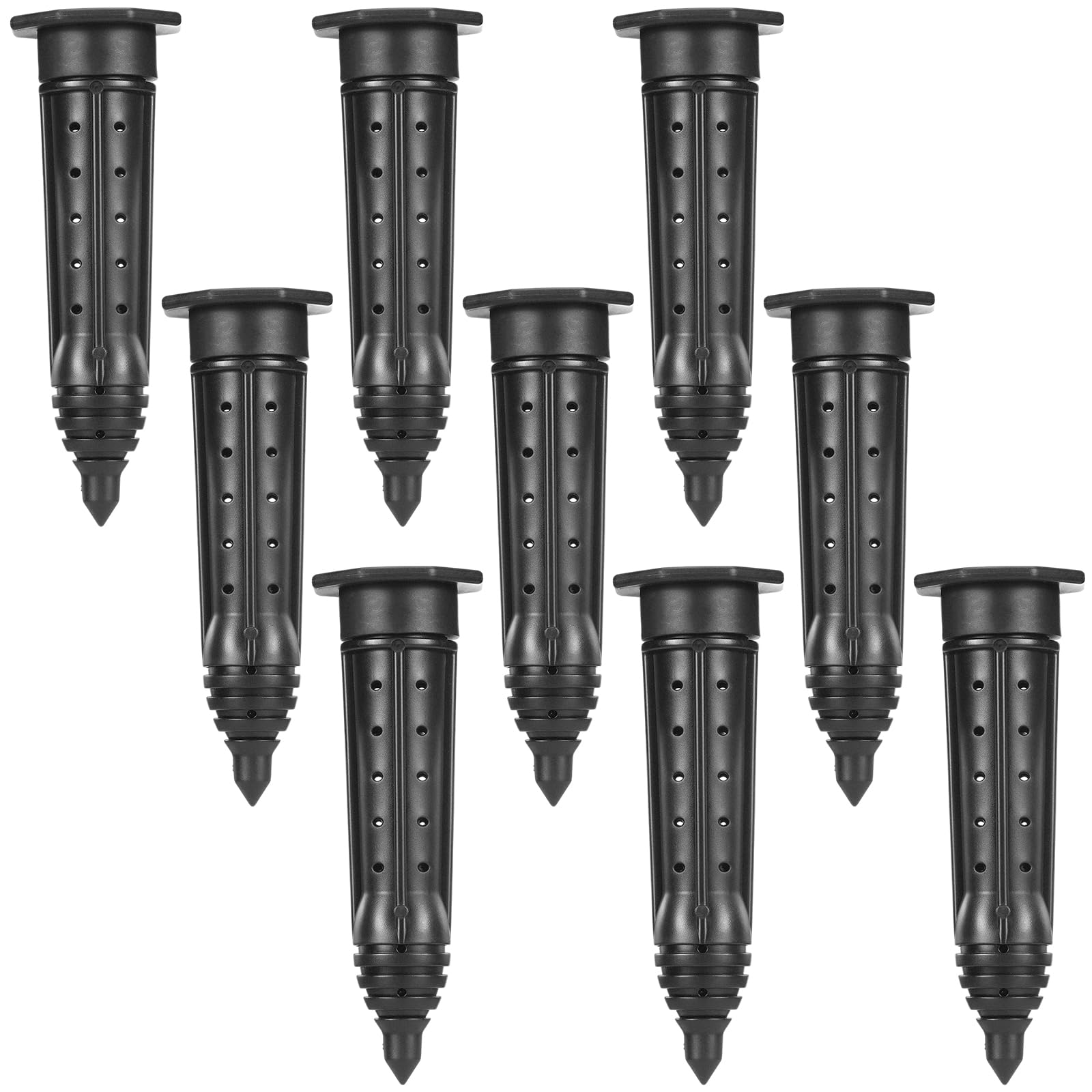Adrinfly  9 Pack Garden Watering Stake Large UV Protected ABS Plastic Deep Root Irrigation Spike for Trees Shrubs Bushes Flowers Fruits