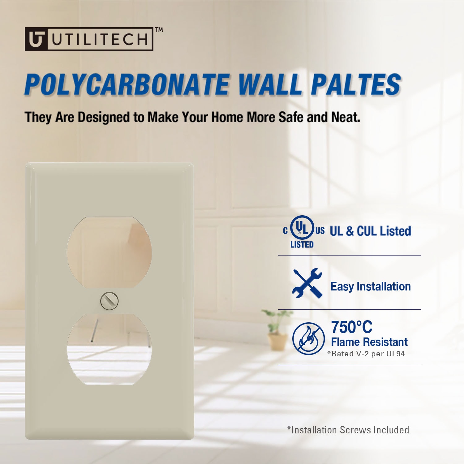 Utilitech 3021-LA10 Electrical-Wall-Plates - View #2