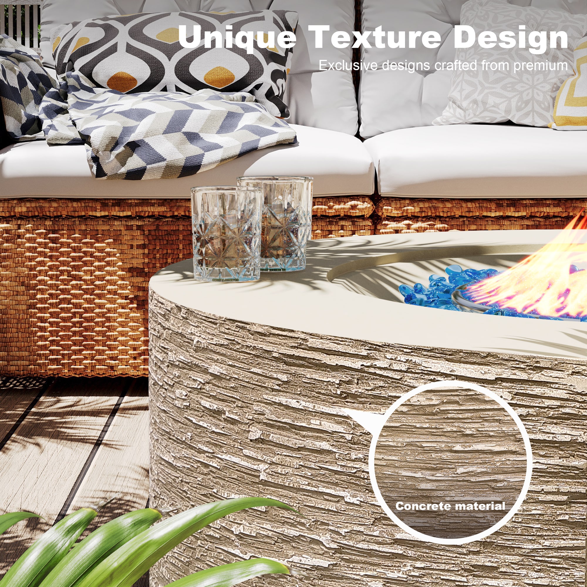 UPHA US1MGO261041 Outdoor-Gas-Firepits - View #5