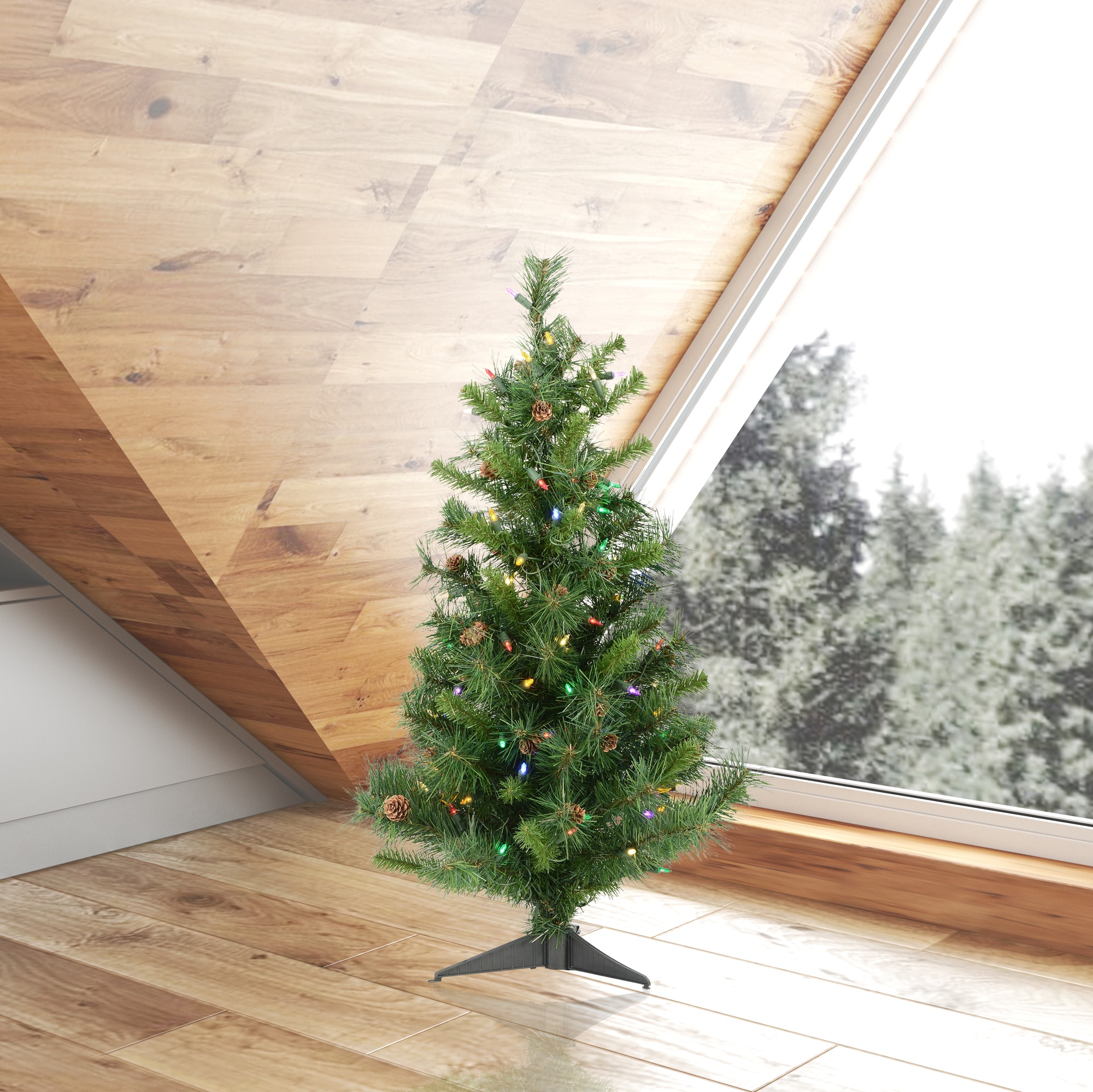 Vickerman A801005LED Artificial-Christmas-Trees - View #2