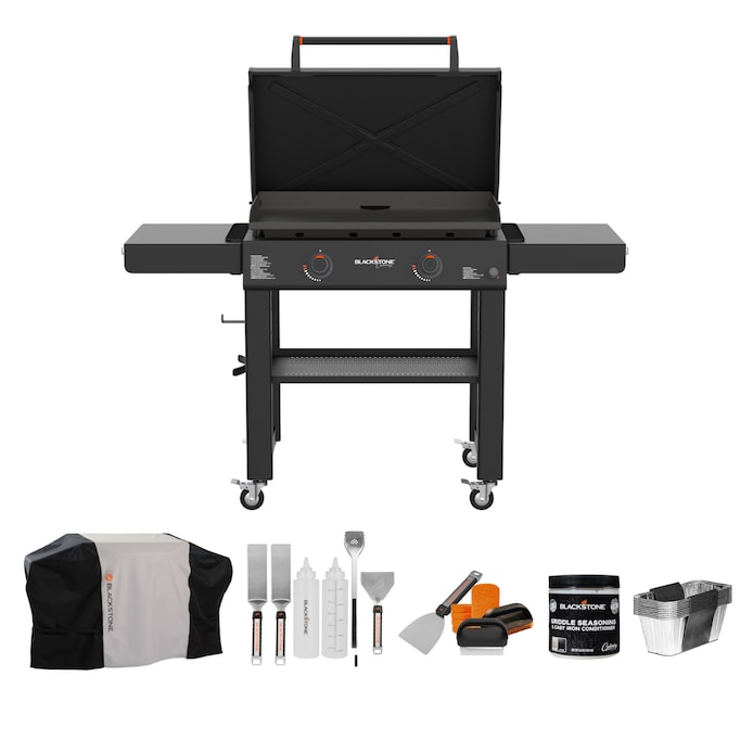 Blackstone  Culinary 30" Griddle with Hood and Grill Cover, Grill Cleaner Essentials, Grill Accessories, Grill Tools and Utensils