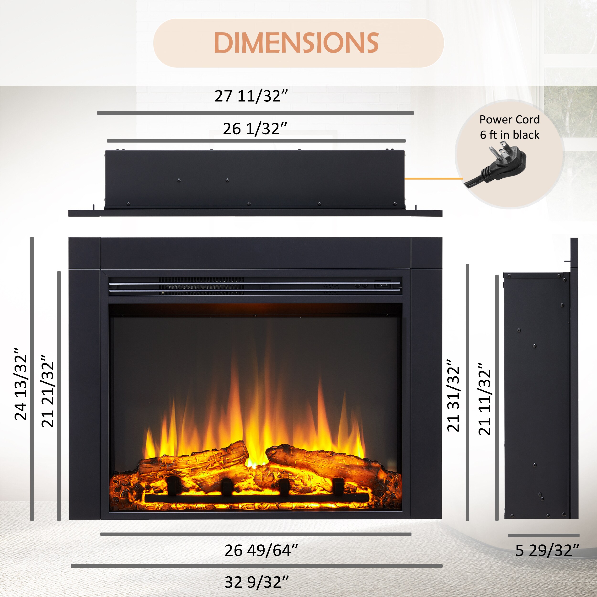 EdenDirect NLCD041953 Electric-Fireplace-Fireboxes - View #4