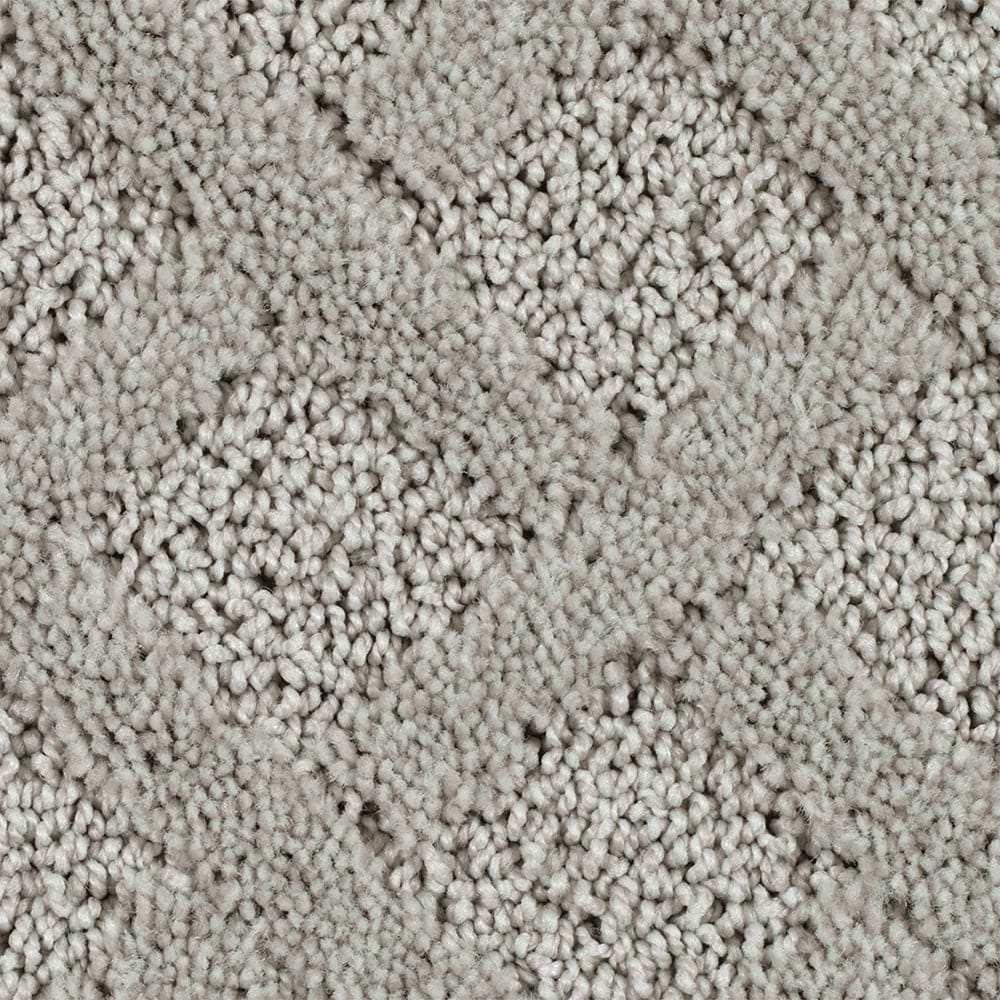 STAINMASTER STP59-12-L002 Fashionable Charm Vienna Smoke Gray 40-oz sq yard Triexta Multi-level loop Indoor Carpet