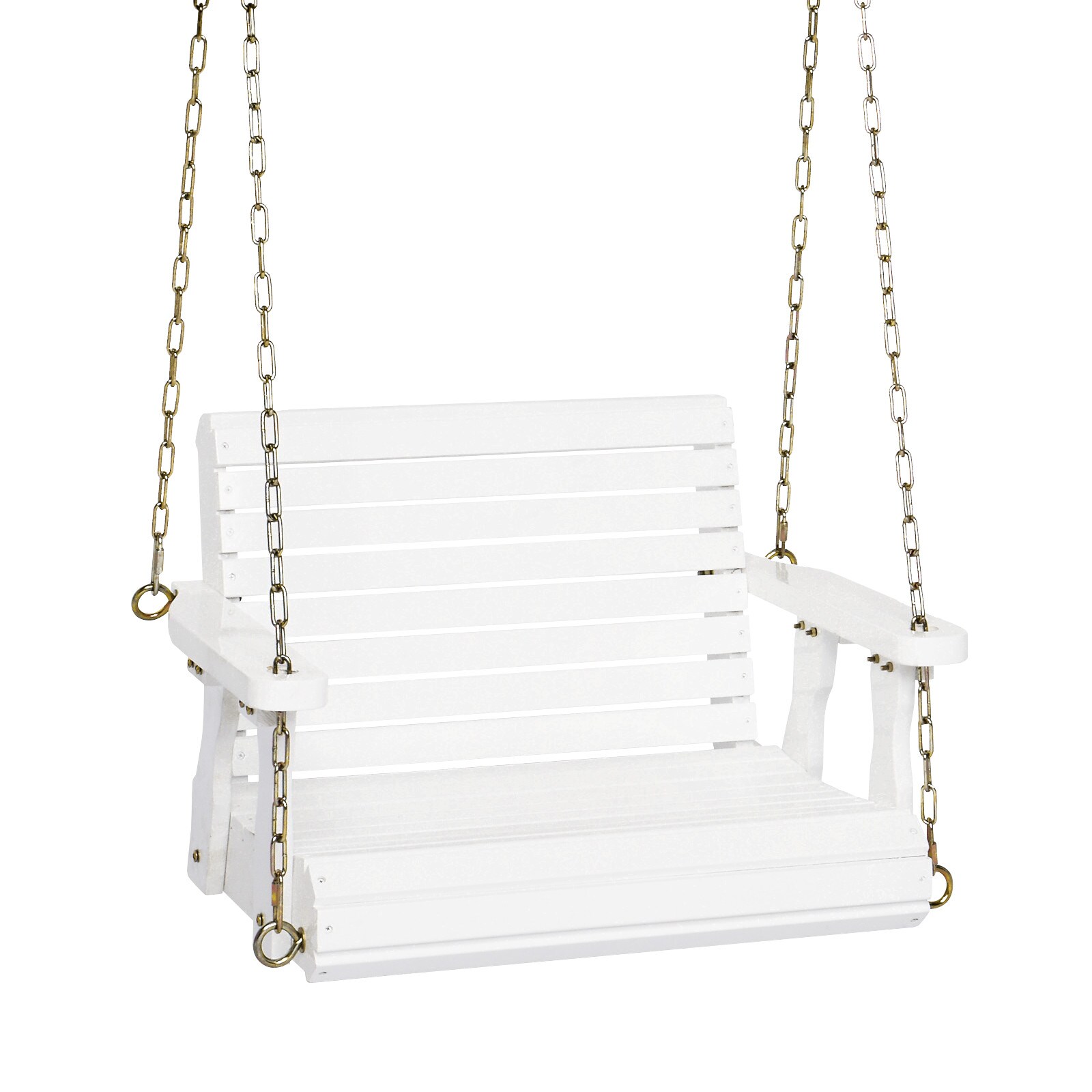 Outopee LO1G57000111 Wood swing 1 -person White Outdoor Swing