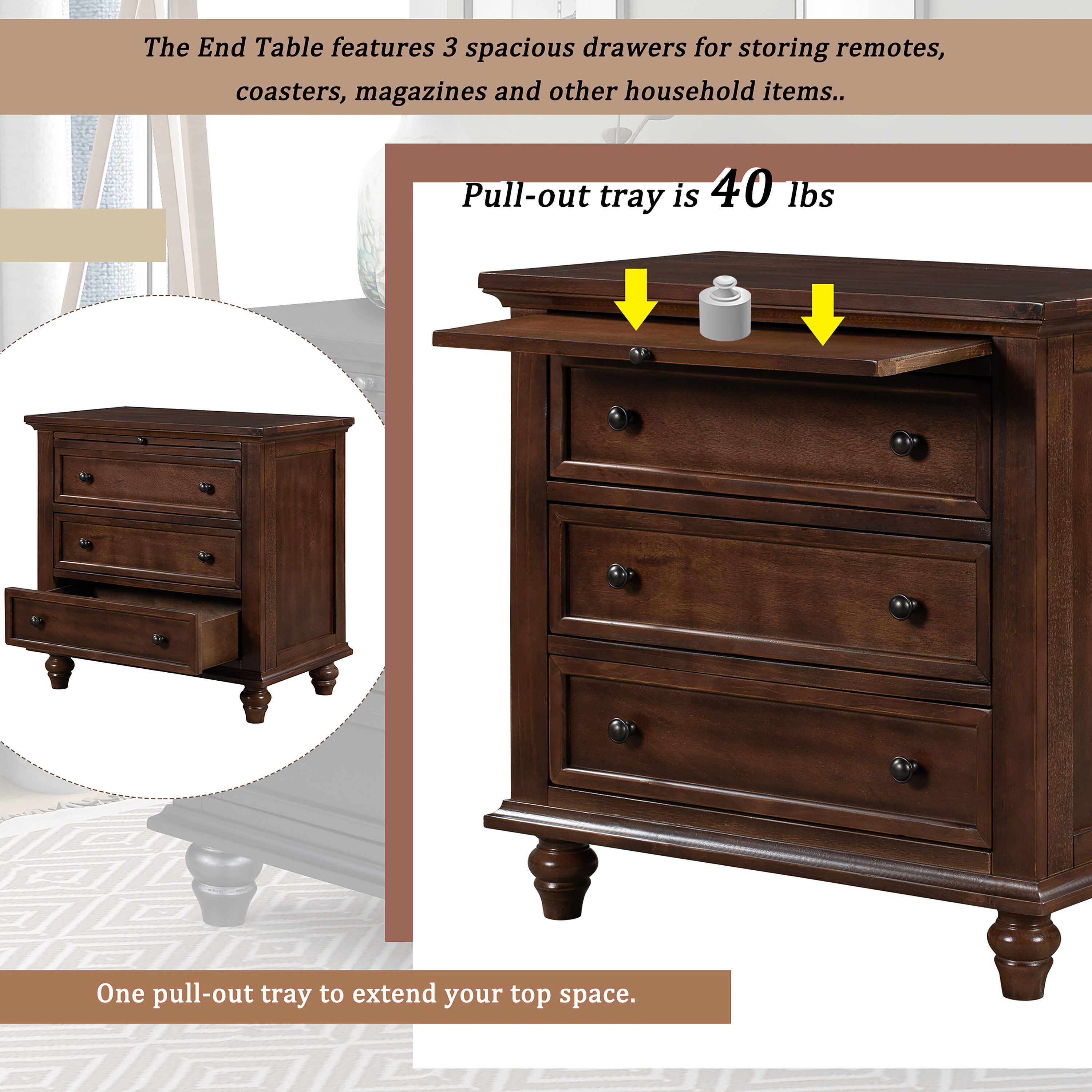 ModernLuxe L-WF296671AAD dressers - View #4