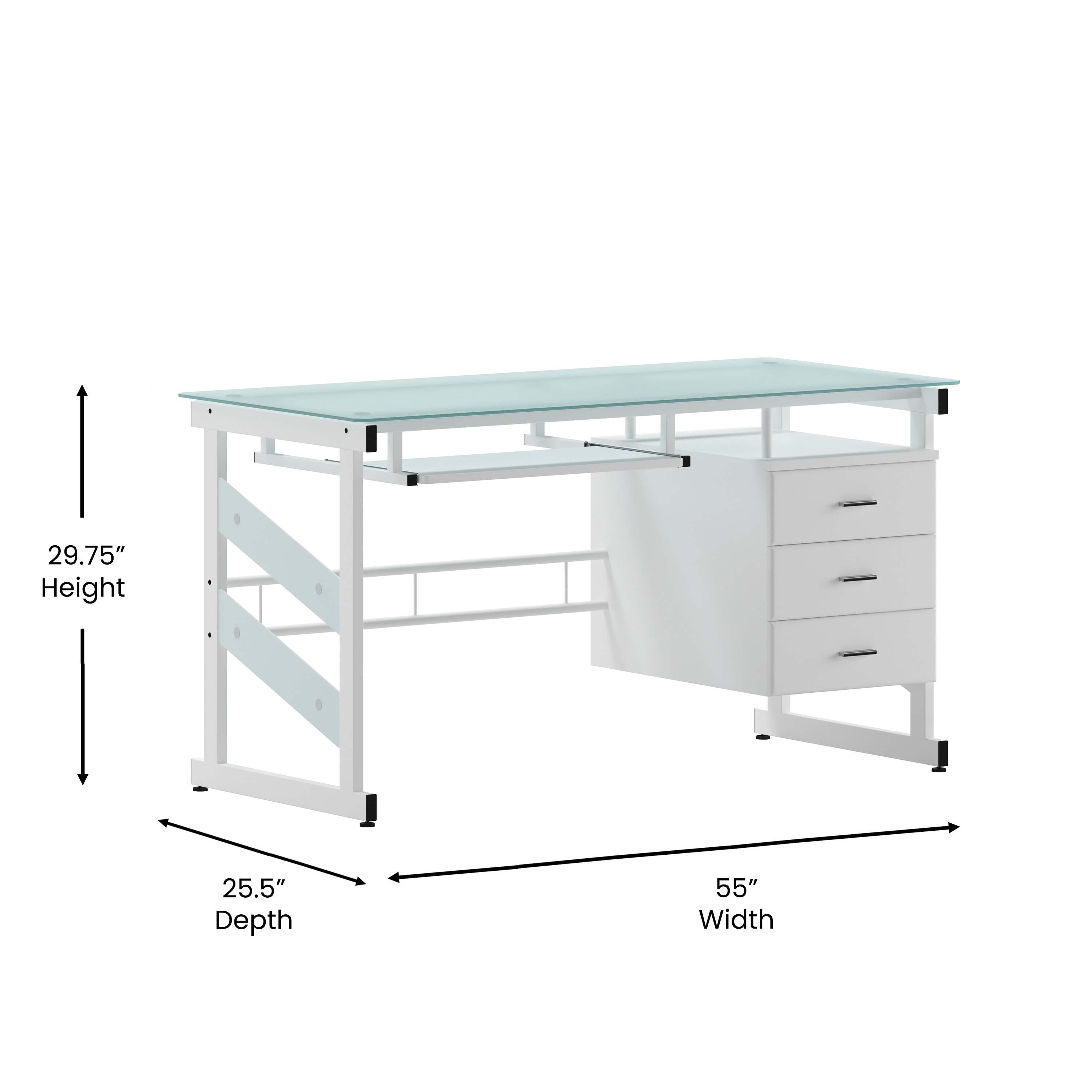 Flash Furniture 889142011286 desks - View #6