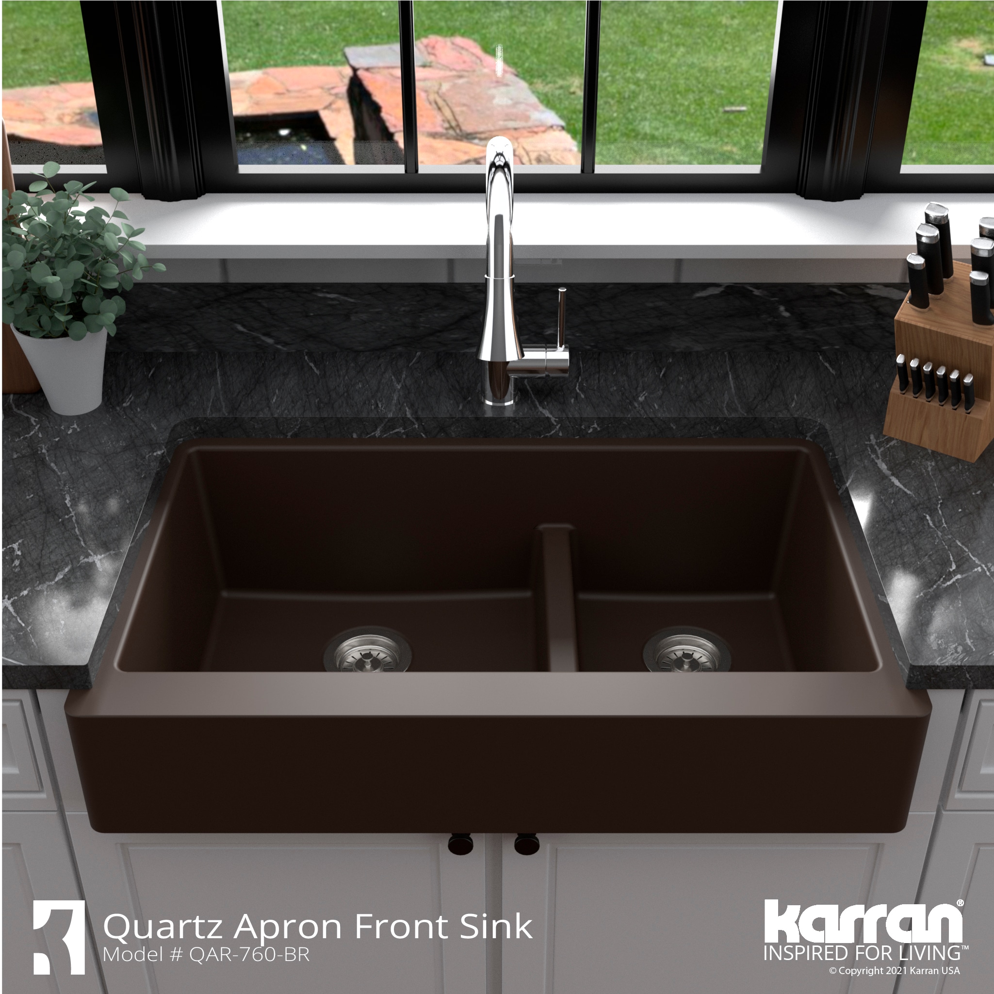 Karran QAR-760-BR-PK1 Kitchen-Sinks - View #6