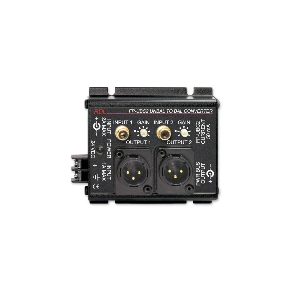 Radio Design Labs TCNCD295454  FP-UBC2 Unbalanced to Balanced Converter- 2 Channel
