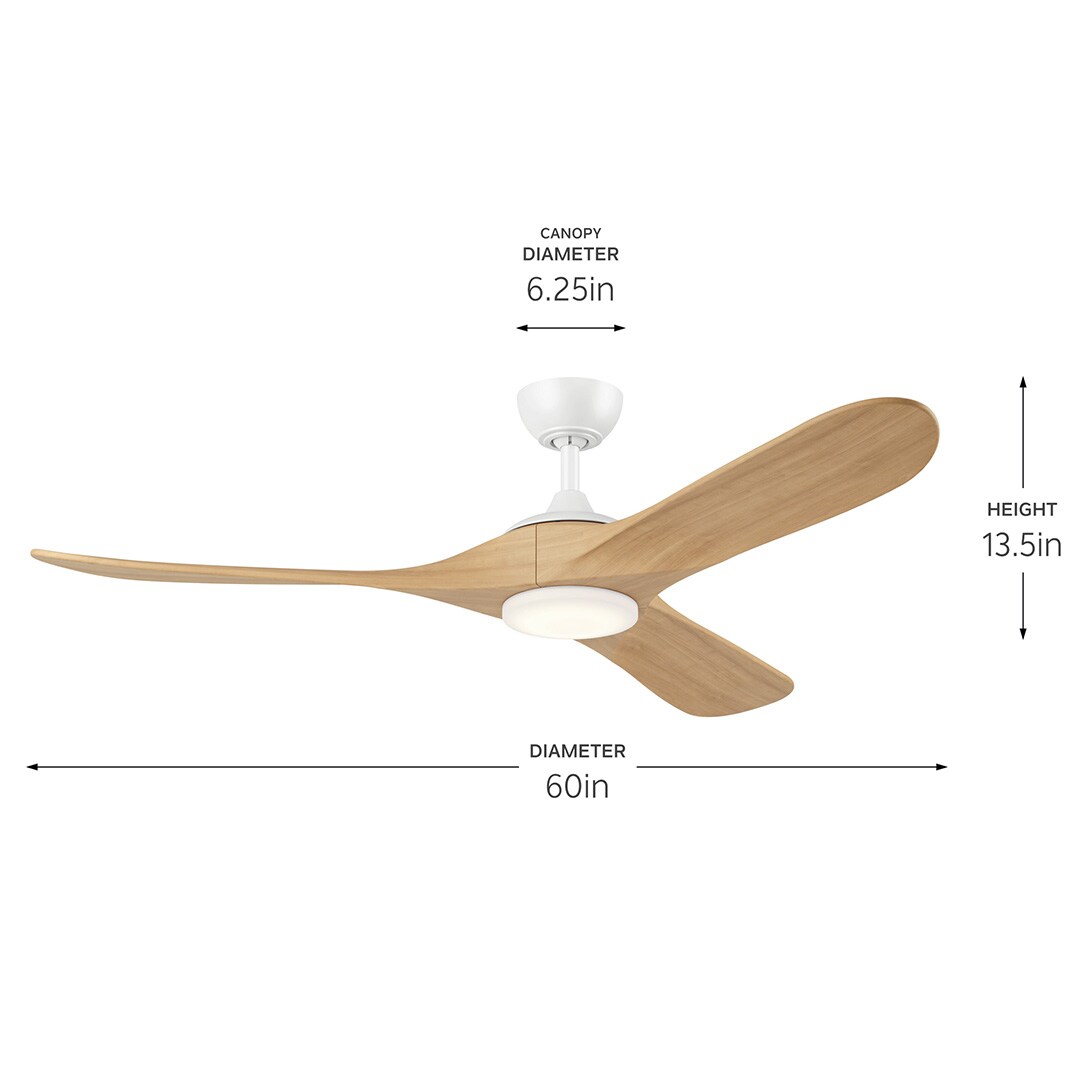 Kichler 310560MWH Ceiling-Fans - View #9