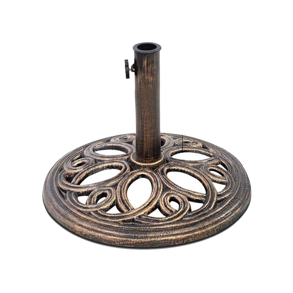 AHIOU HOME ZAAHD-HA9JWVUB Boston Cast Iron Patio Umbrella Base