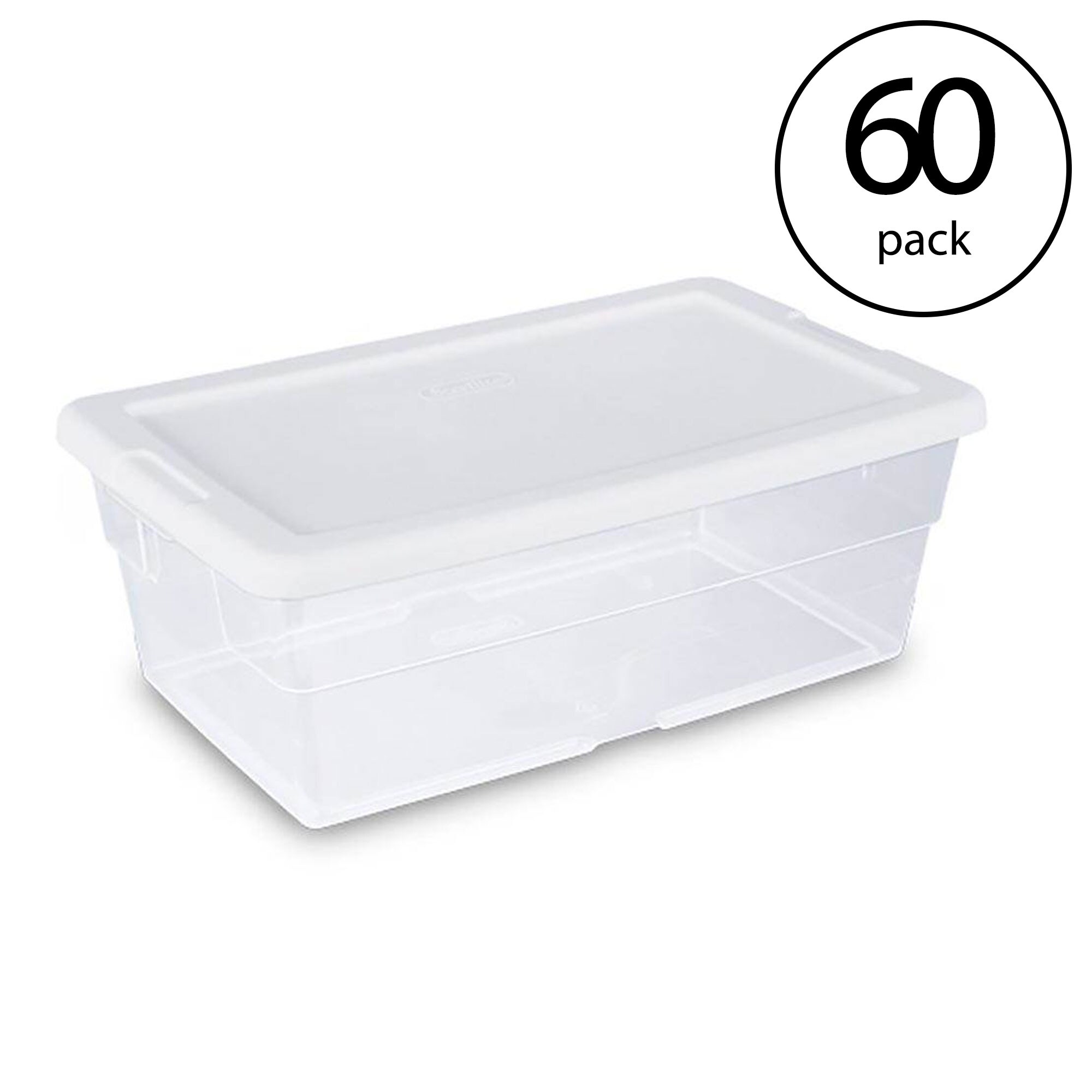 60 gallon clear storage bin