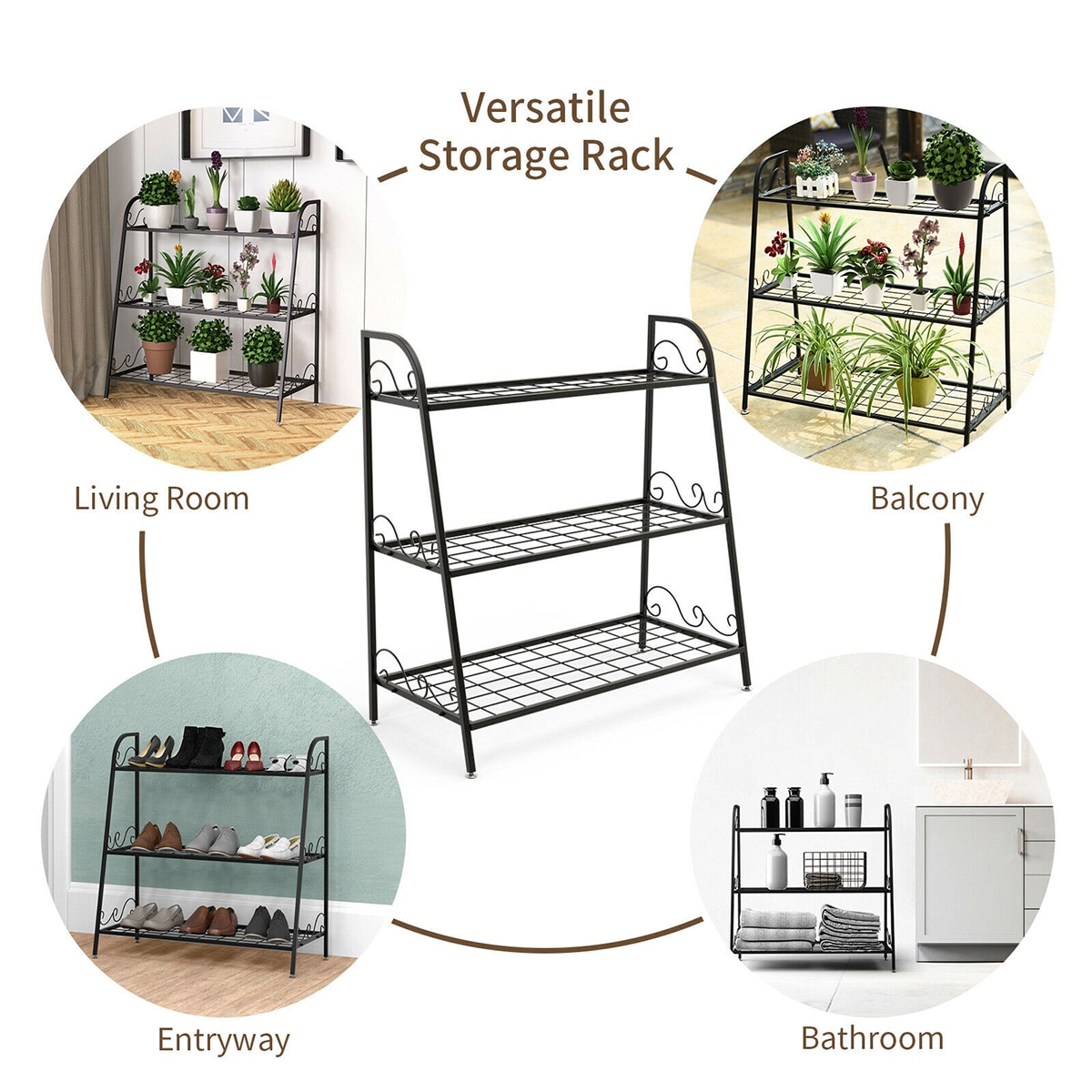 WELLFOR GT-HPY-3526 Plant-Stand - View #3