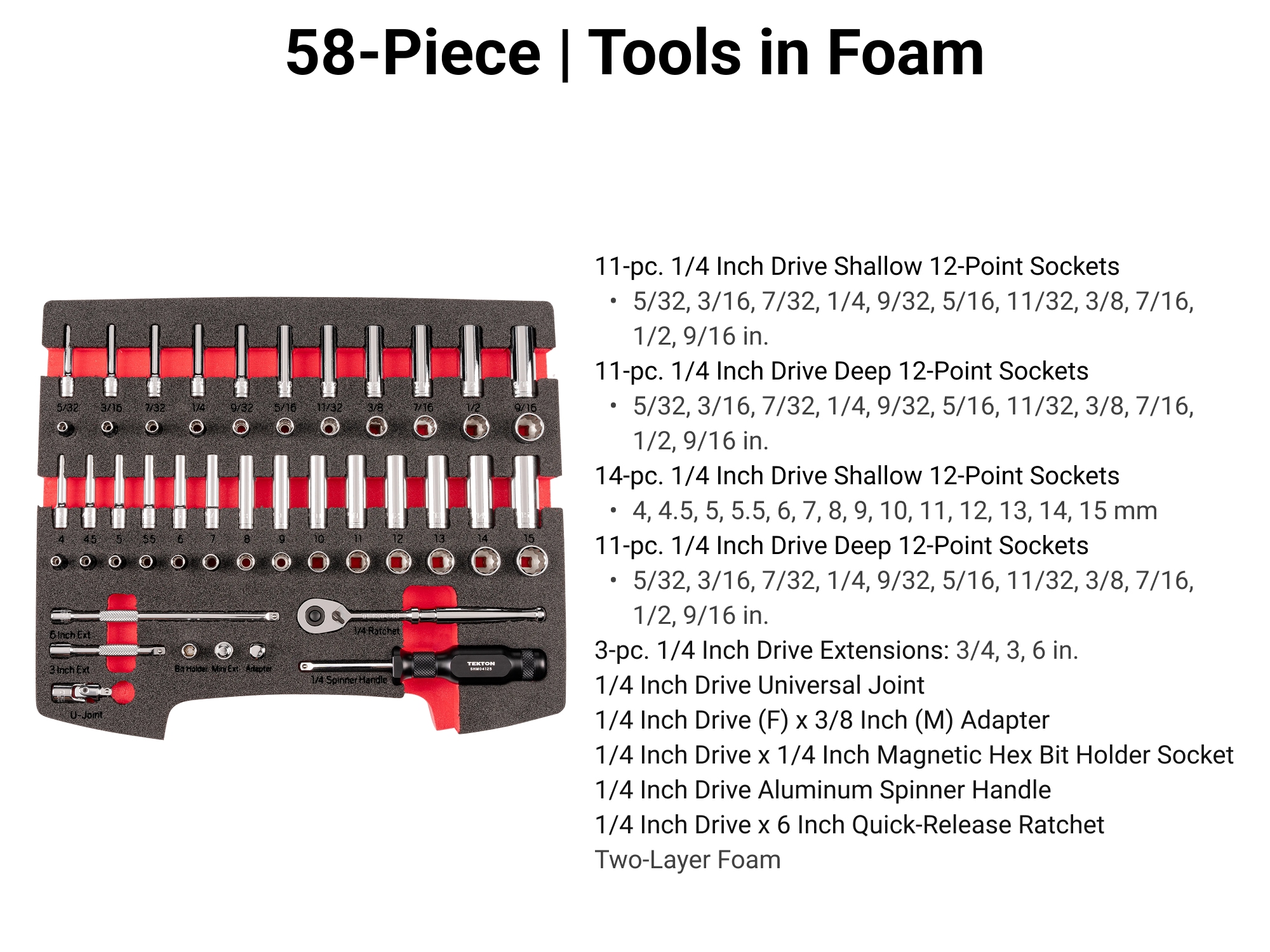 TEKTON OLB94304 Socket-Sets - View #2
