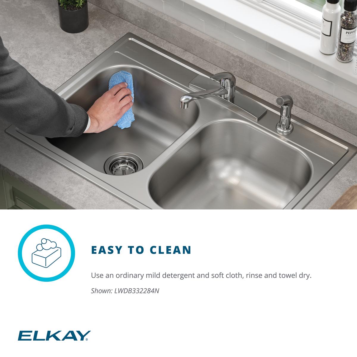 Elkay LWDB332284N Kitchen-Sinks - View #9