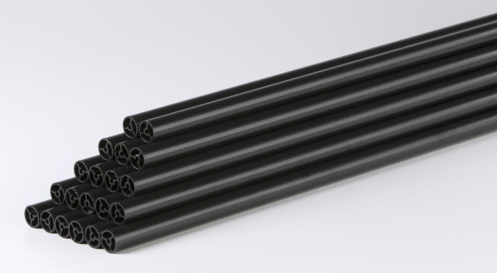 TimberTech AZT29RABALB 1-in x 1-in x 30-in Black Aluminum Round Deck baluster 20 -Pack