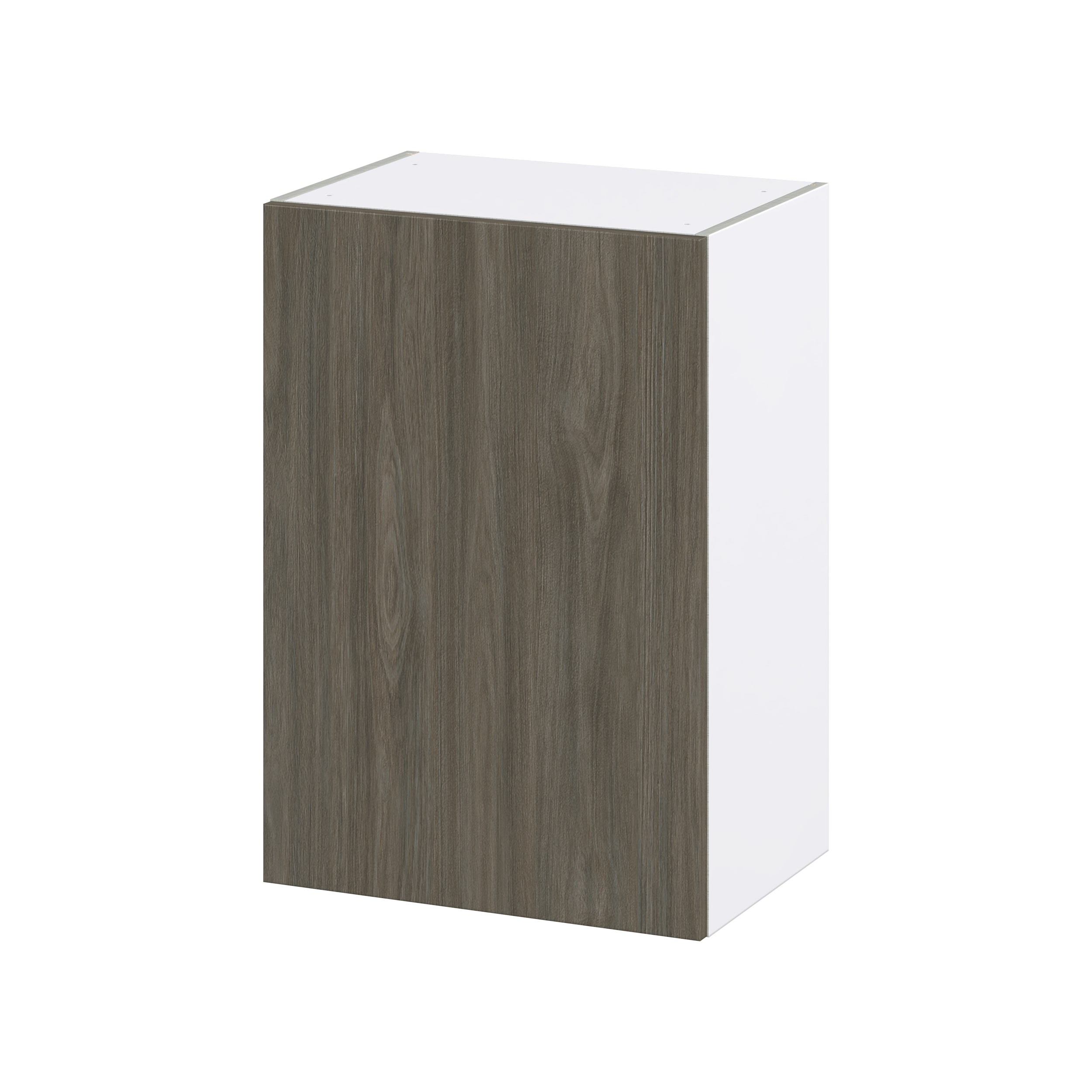 Hugo&Borg Savane 30-in W x 40-in H x 14-in D Textmel Wall Fully Assembled Cabinet (Flat Panel Slab Door Style)