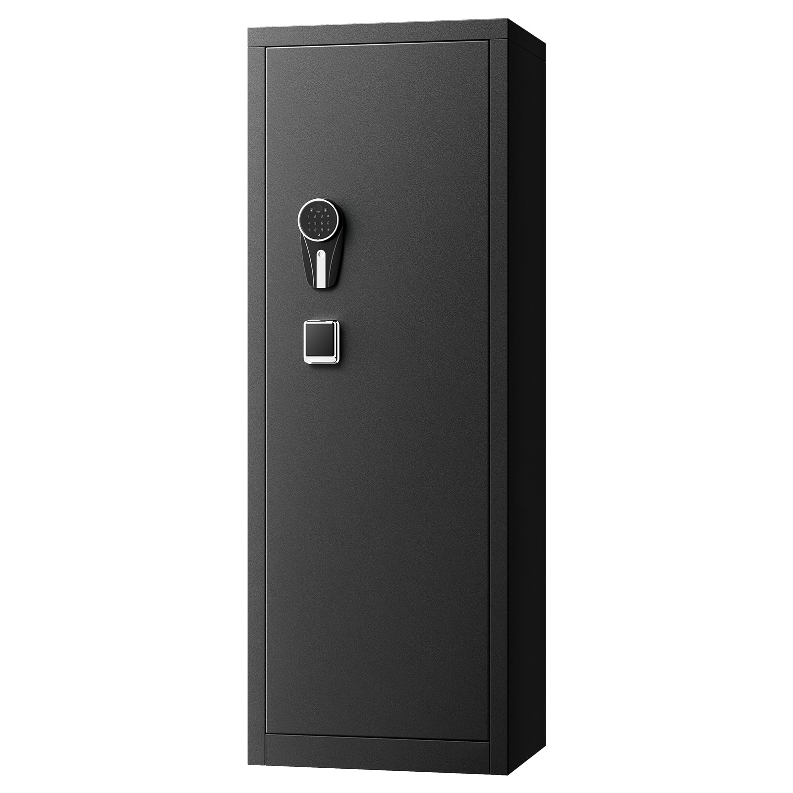 VEVOR 8-10 Gun Safe Long Gun Cabinet for Rifles and Pistols Quick Access Rifle Safe with 3 Pistol Pockets and Adjustable Racks Large Digital Cabinet with Fingerprint and Password Lock