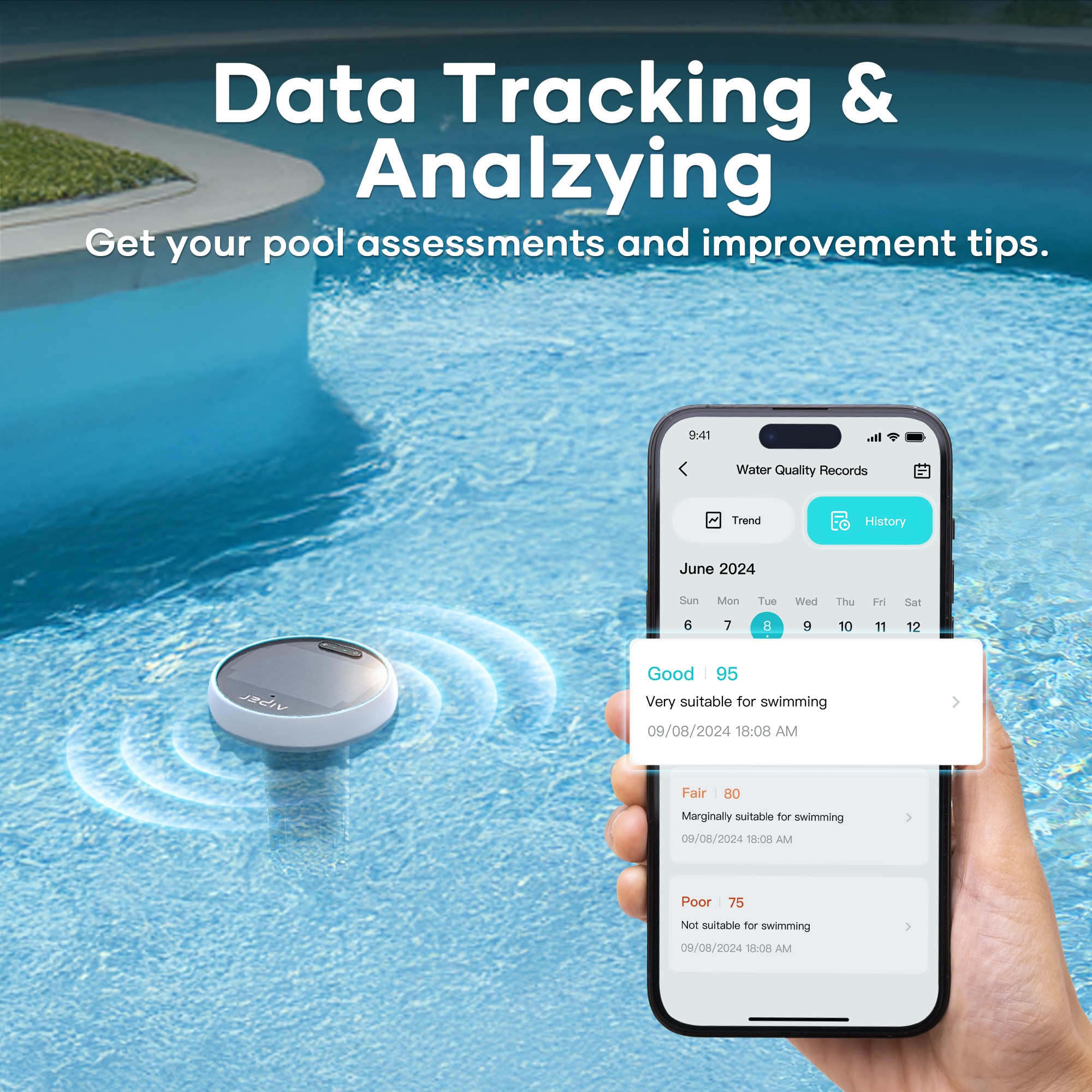 Aiper HYDROCOMM Pool-Chemical-Monitoring-Systems - View #3