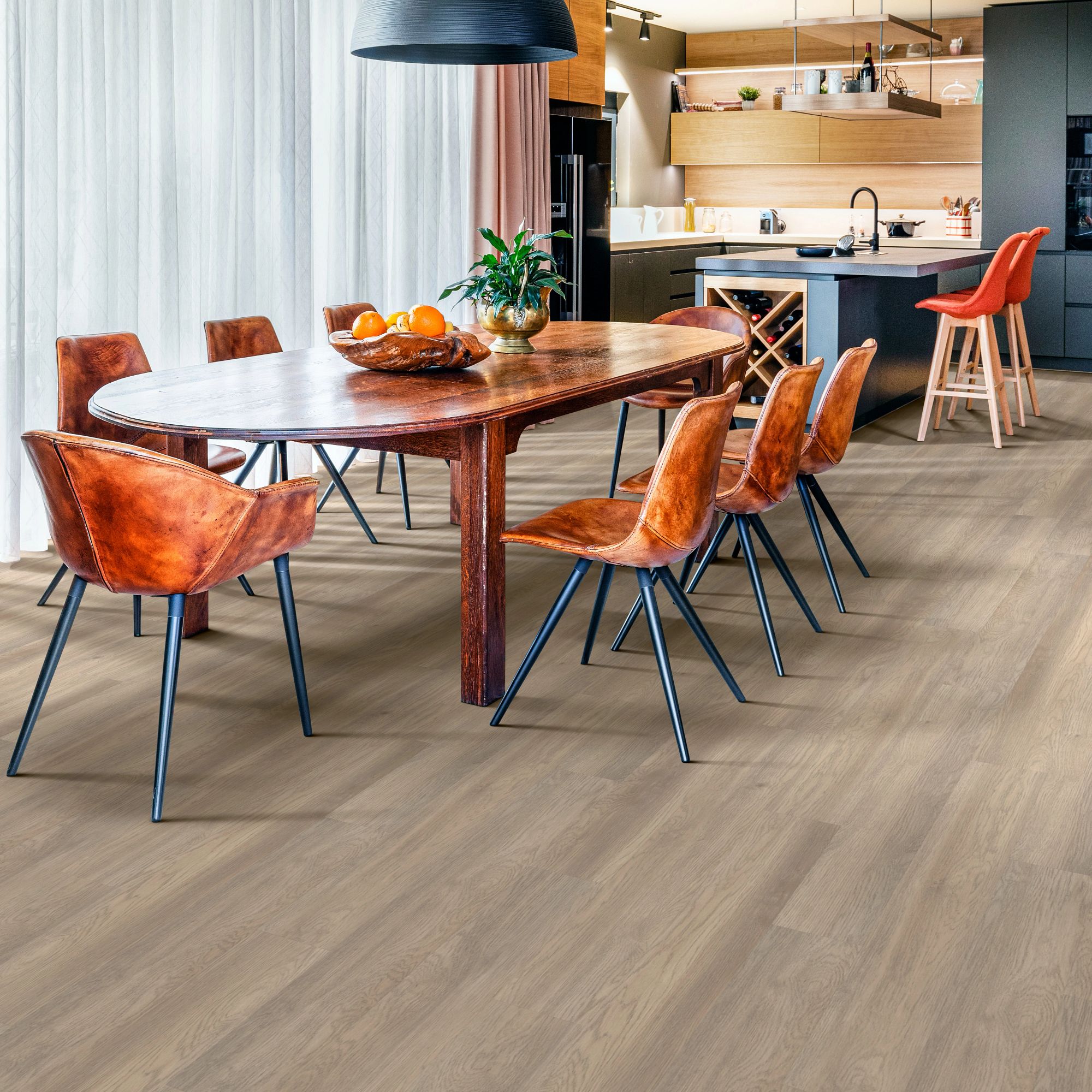 Shaw Boundless 8 Aroma 8-mil x 7-in W x 48-in L Waterproof Glue Down Luxury  Vinyl Plank Flooring in the Vinyl Plank department at