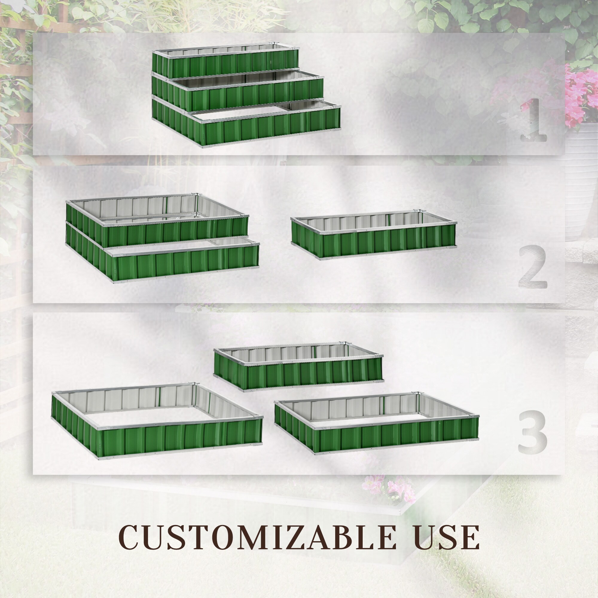 Damerin W249RA Raised-Garden-Beds - View #3
