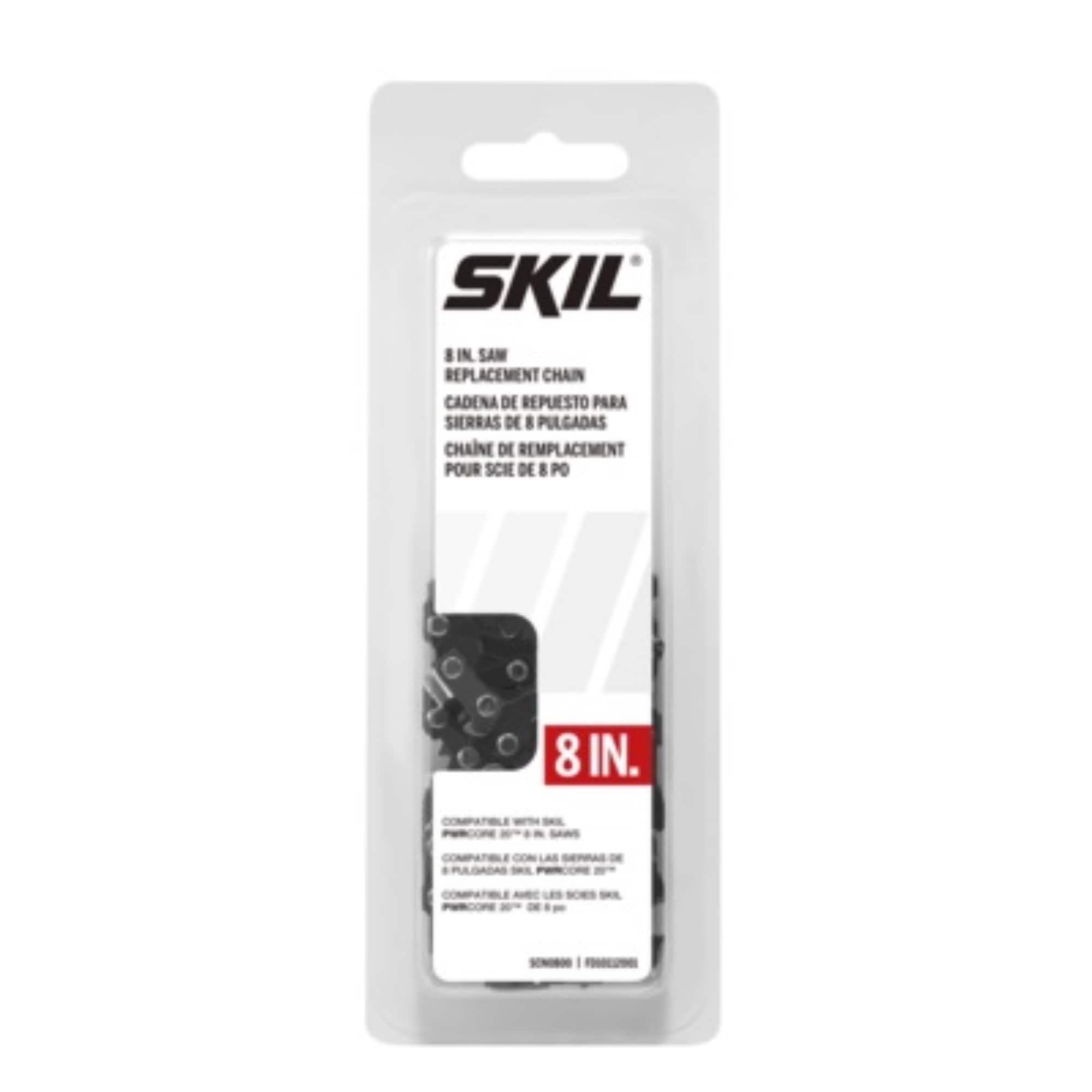 SKIL 33 Link Replacement Chainsaw Chain For 8-in , 0.043-in Gauge , 3/8-in Pitch #SCN0800