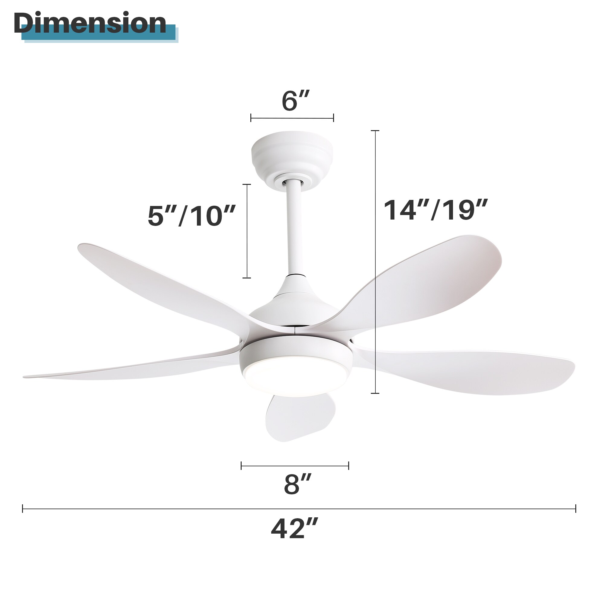 FELIDOMUS CF-542-WH Ceiling-Fans - View #3