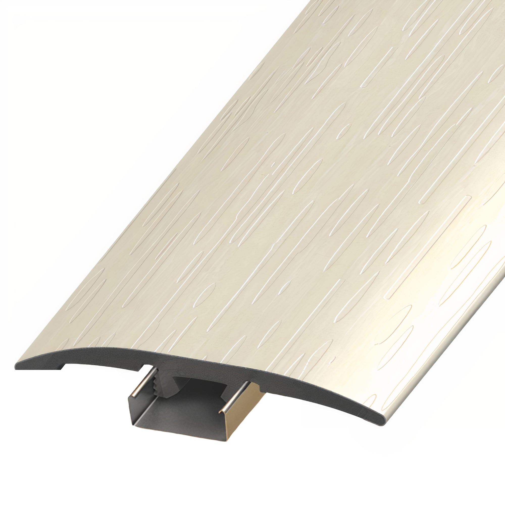 Element Flooring E20097TIO Bay Maverick 0.375-in T x 2-in W x 94-in L Vinyl 3-in-1 T-moulding/Reducer/Endcap