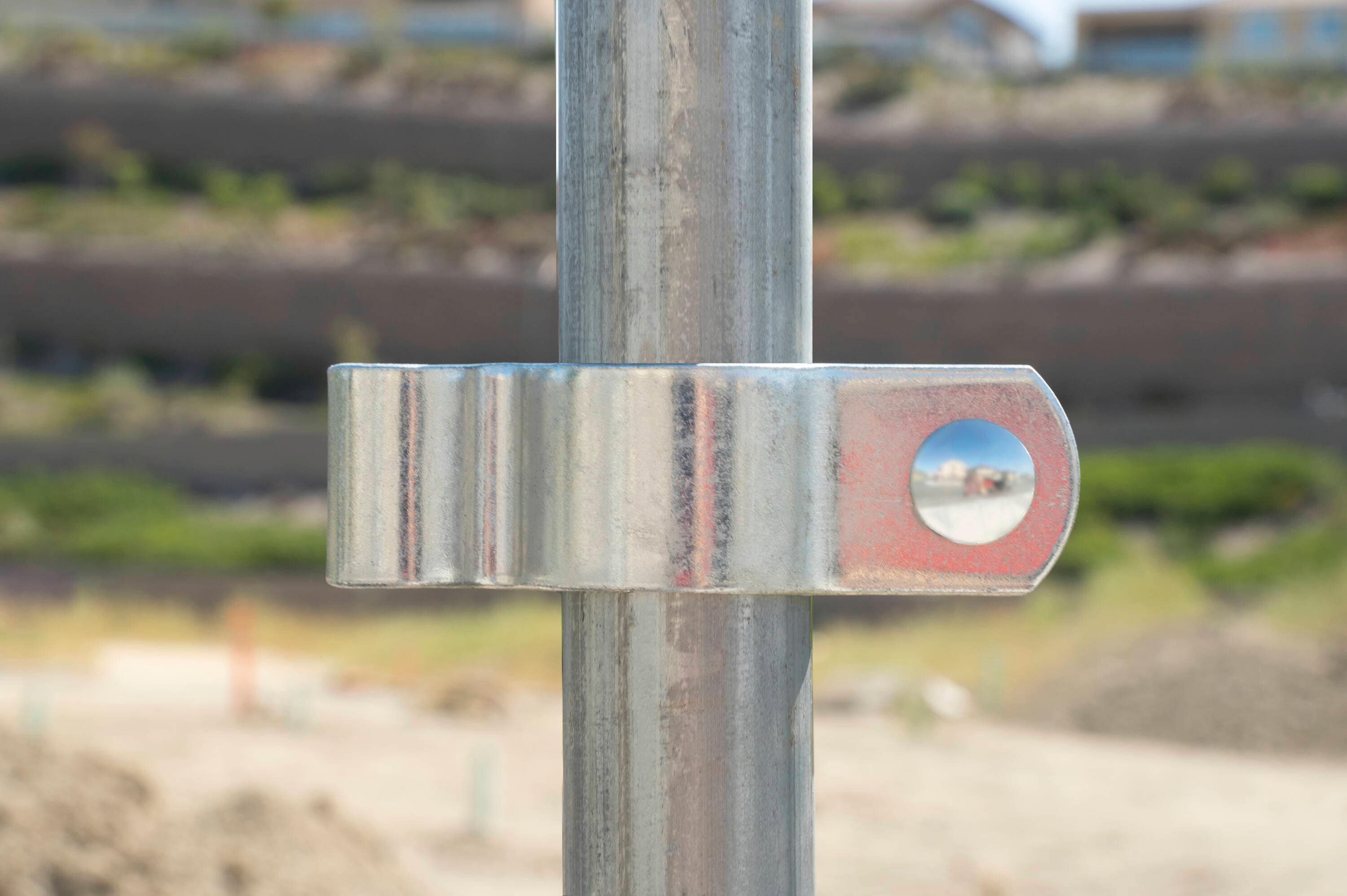 National Hardware 2" Zinc Plated Steel Pipe Gate Hinge