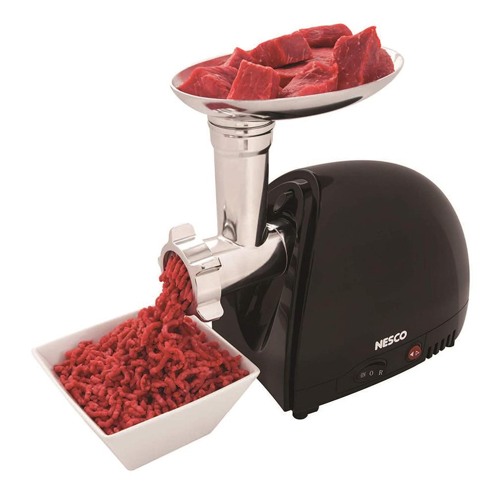 Avanti Gray Commercial/Residential Meat Grinder - Rugged Cast Metal  Construction, Powerful Motor, High Torque Gear Drive System in the Meat  Grinders department at