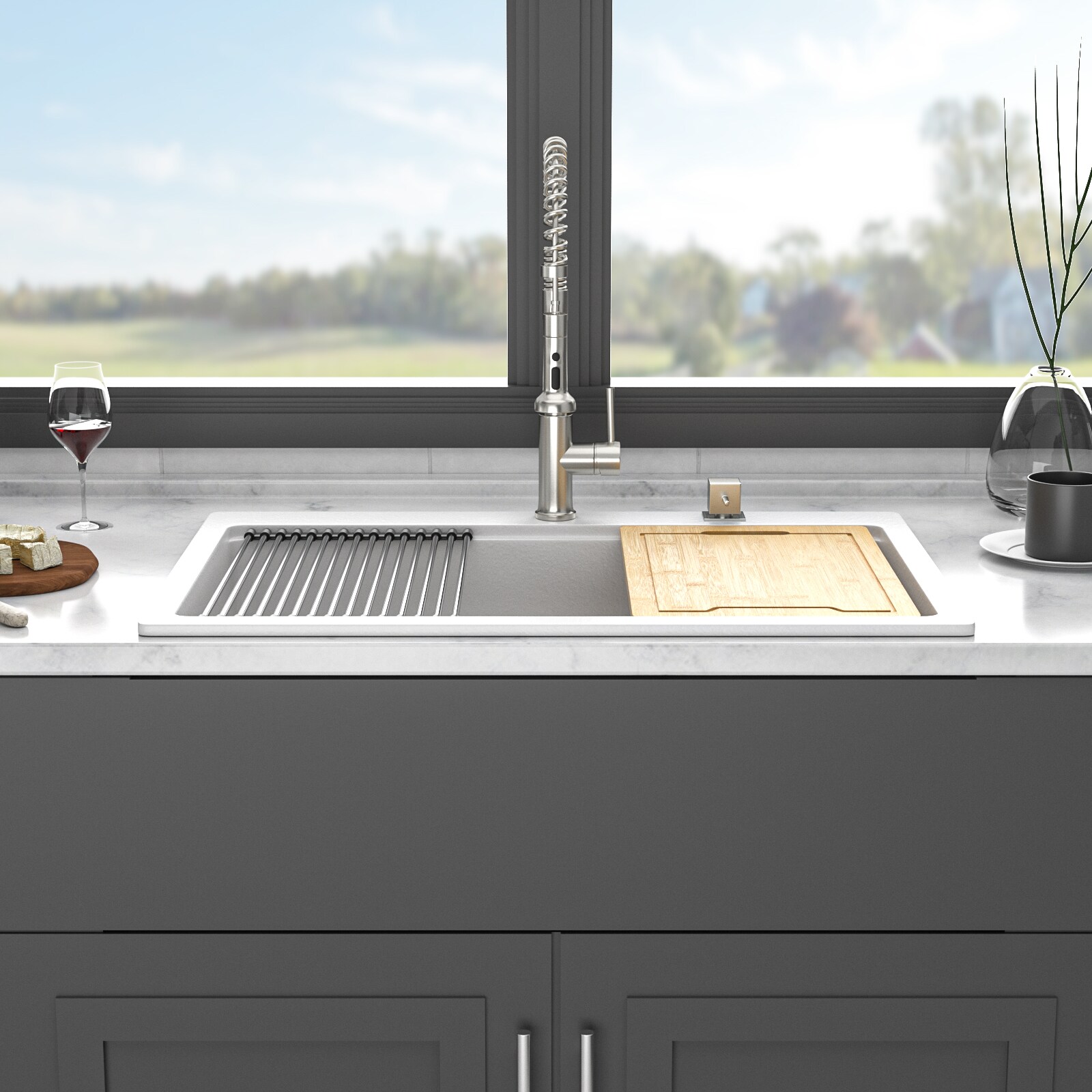WOQWOQ DK-HN-07 Kitchen-Sinks - View #7